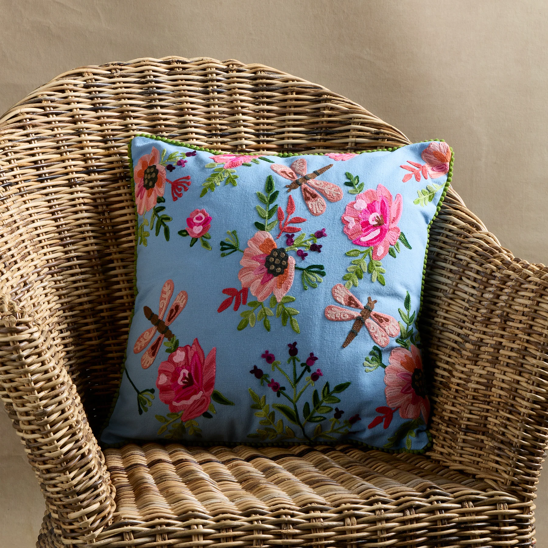 Dragonfly Dream Throw Pillow