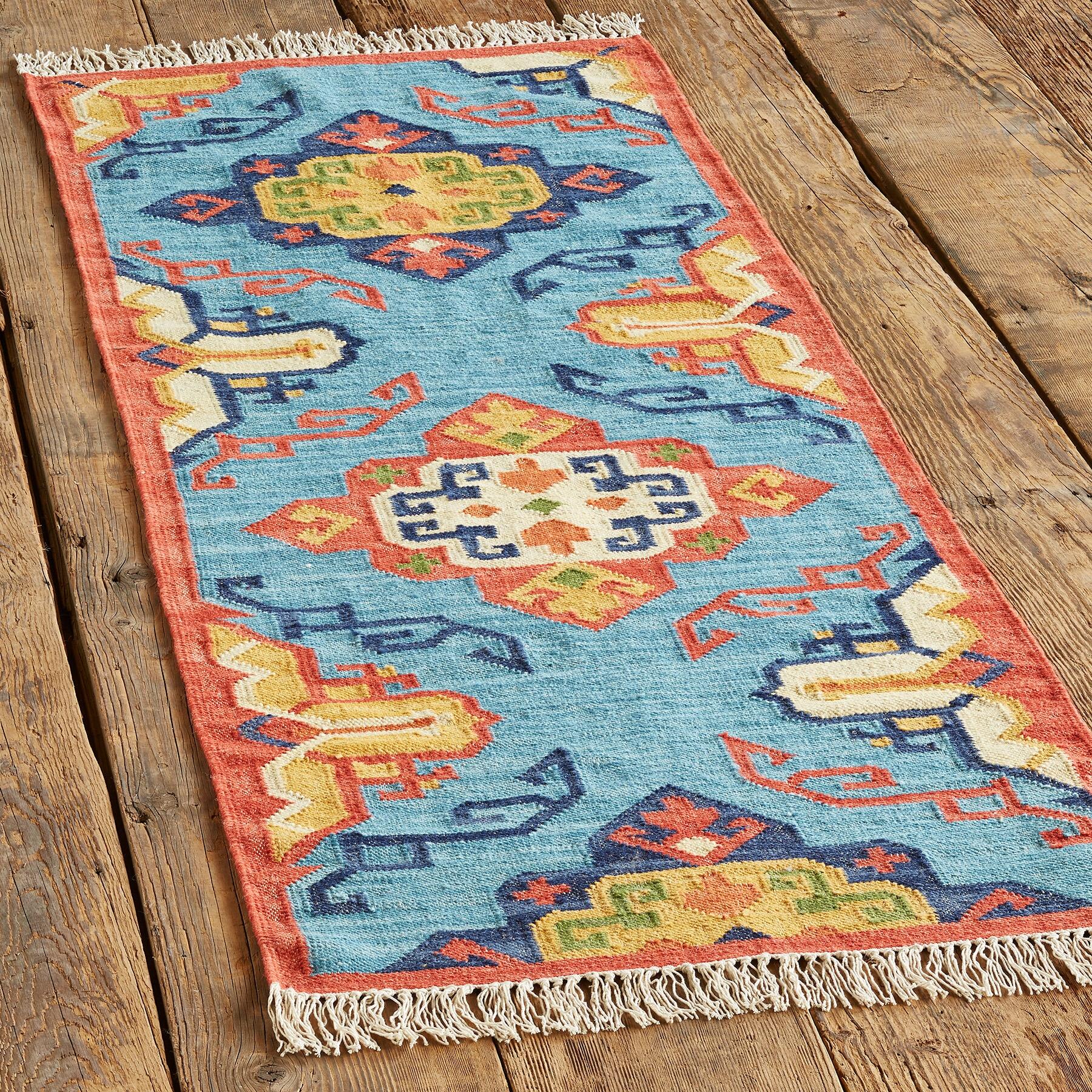 Diamond Sunrise Kilim Rug
