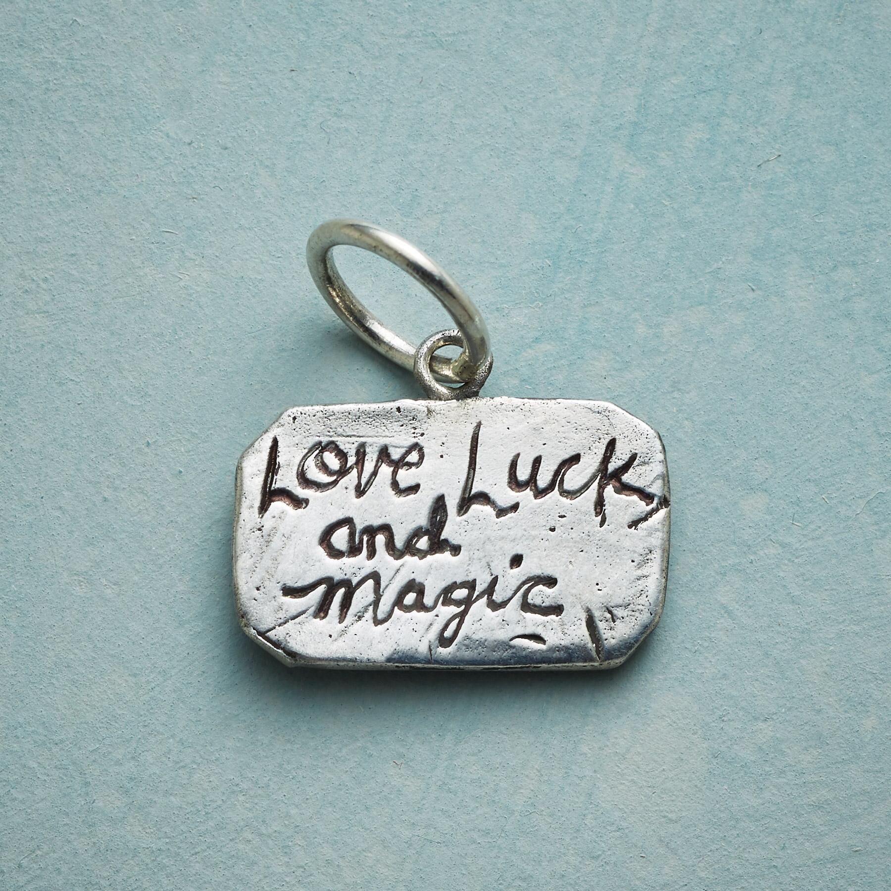 Silver Good Luck Charm