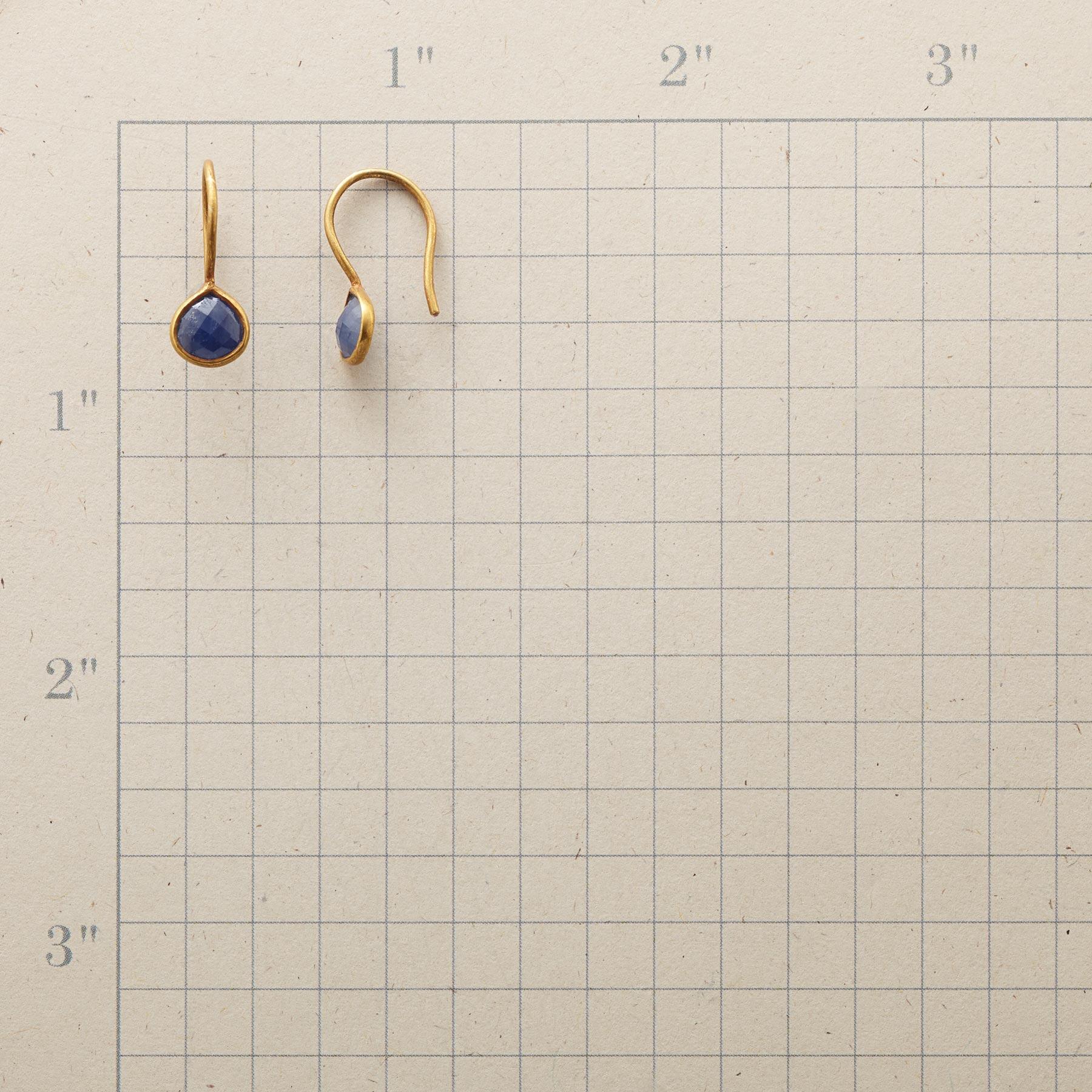 Sapphire Raindrop Earrings