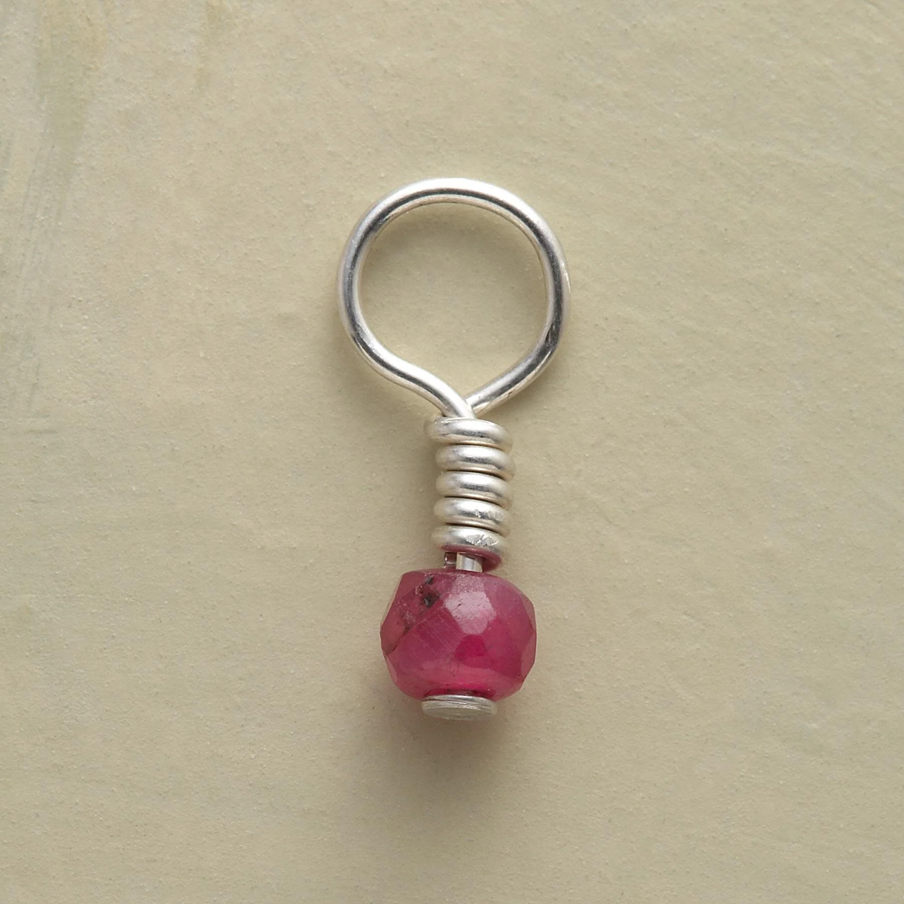 Silver Birthstone Charms