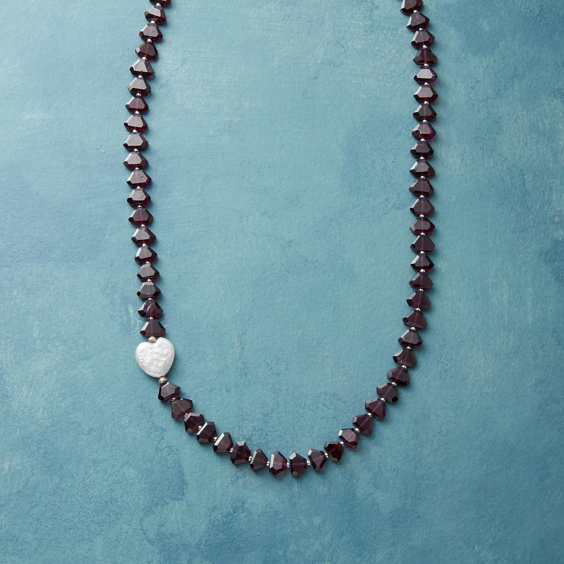 Lovestruck Garnet Necklace