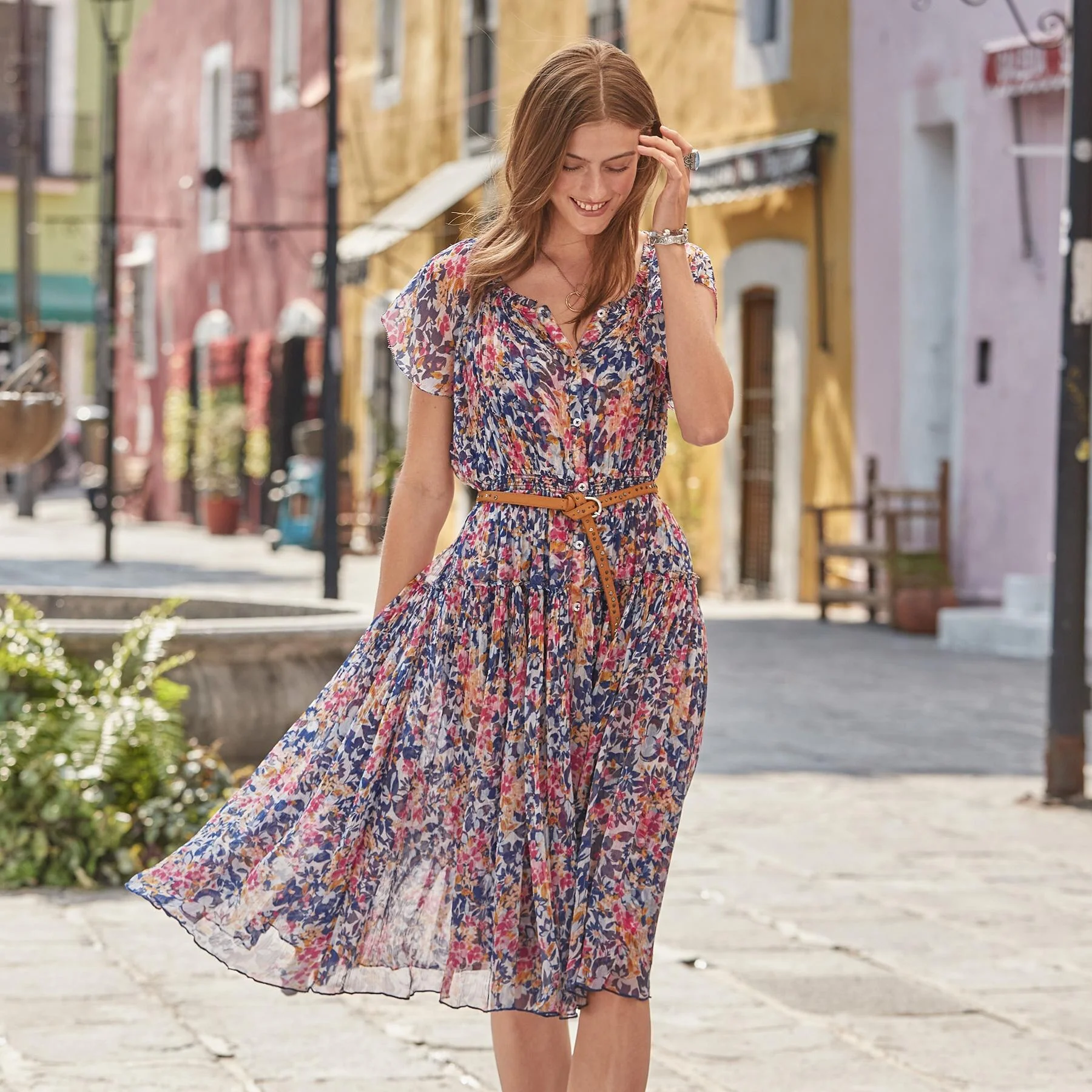 Clarisse Floral Dress