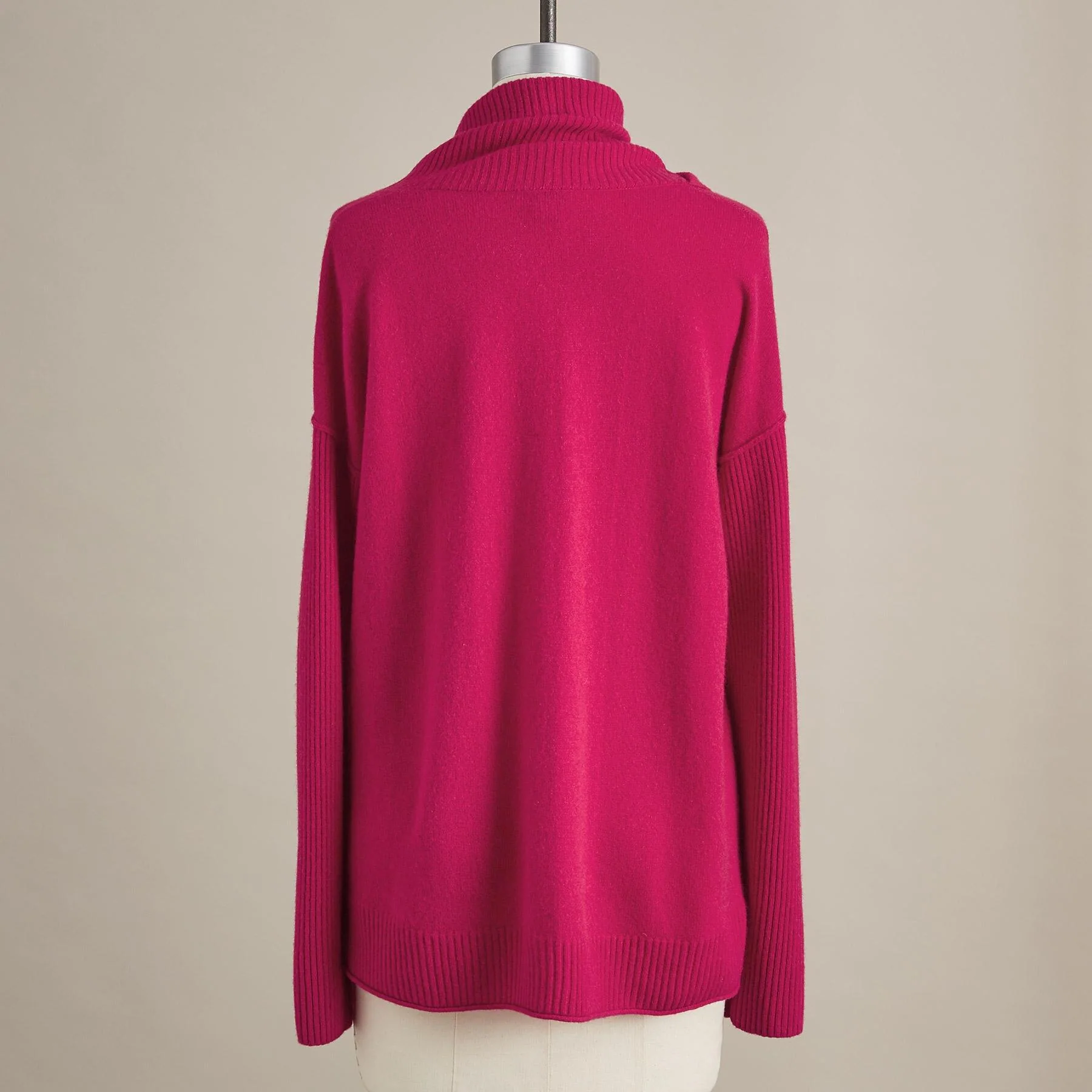 Envelope Neck Cashmere Sweater, Petite
