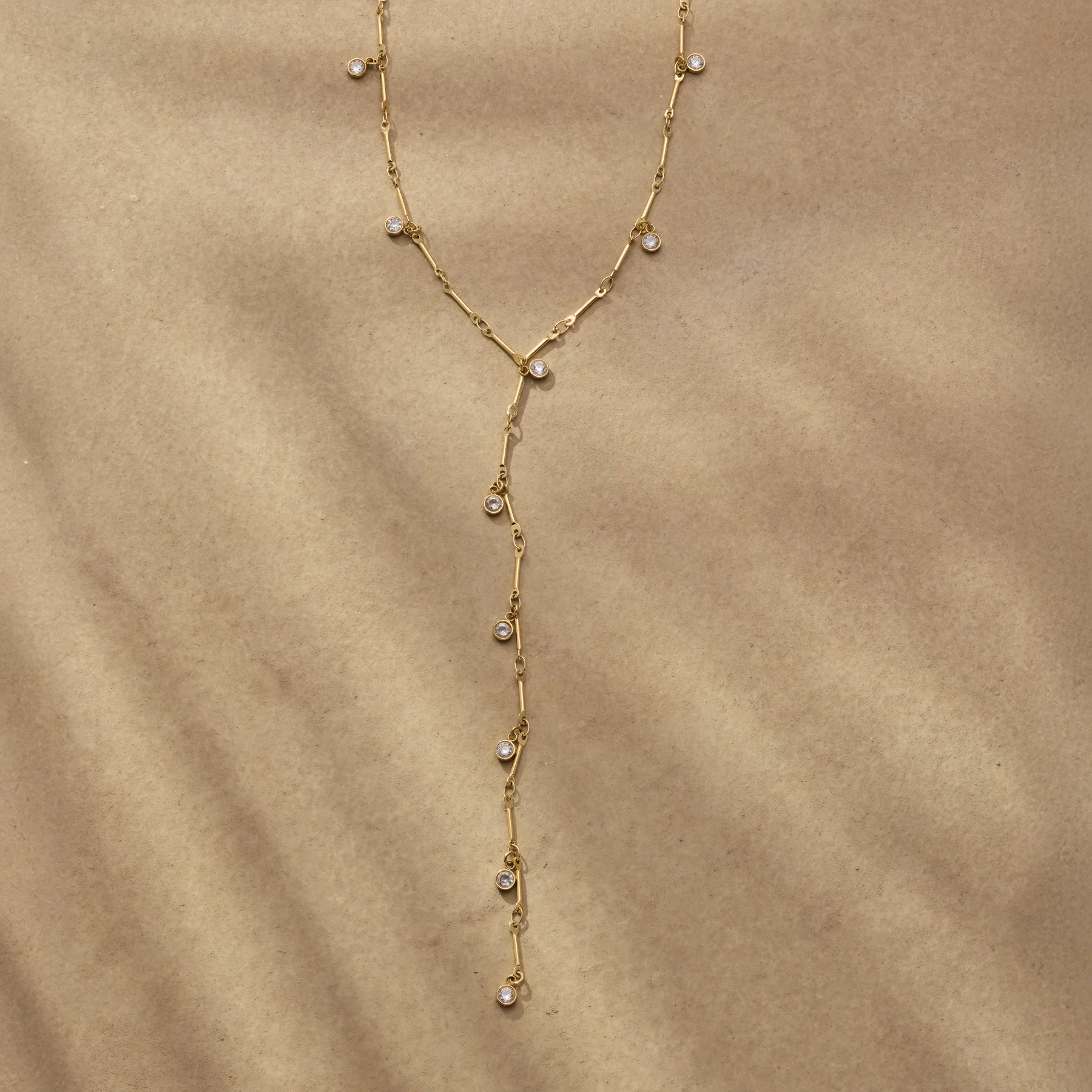 Minou Lariat Necklace