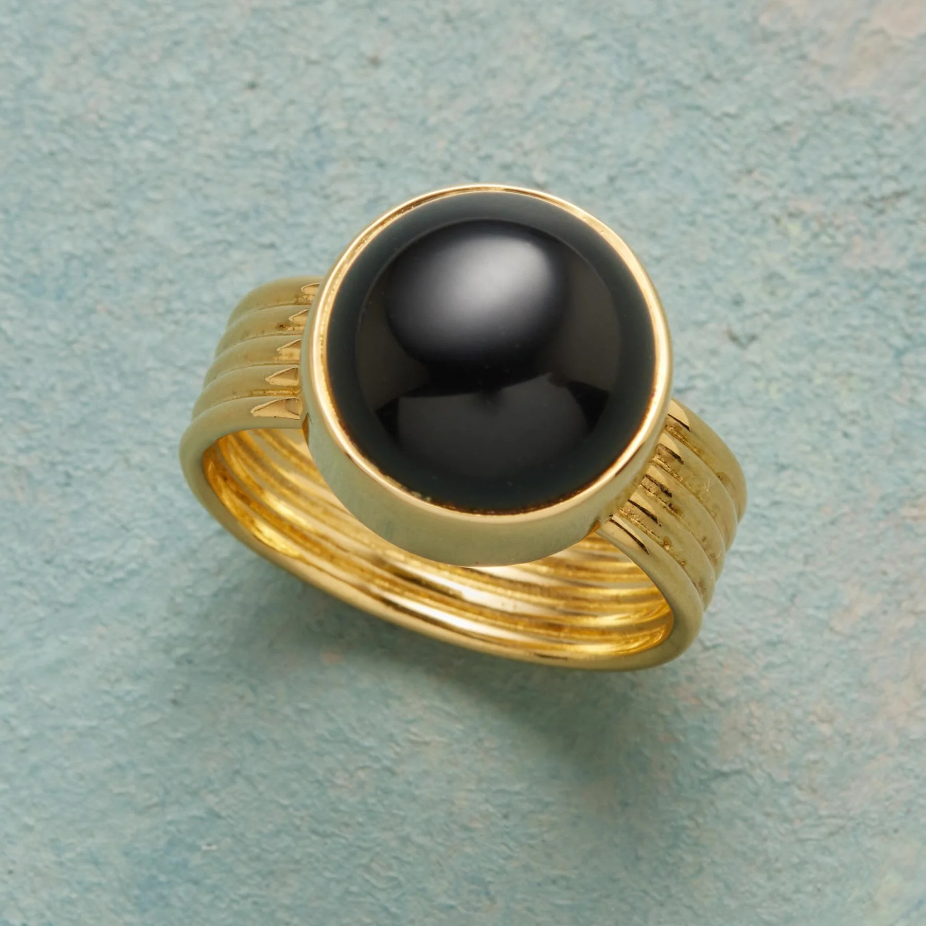 Onyx Planetarium Ring