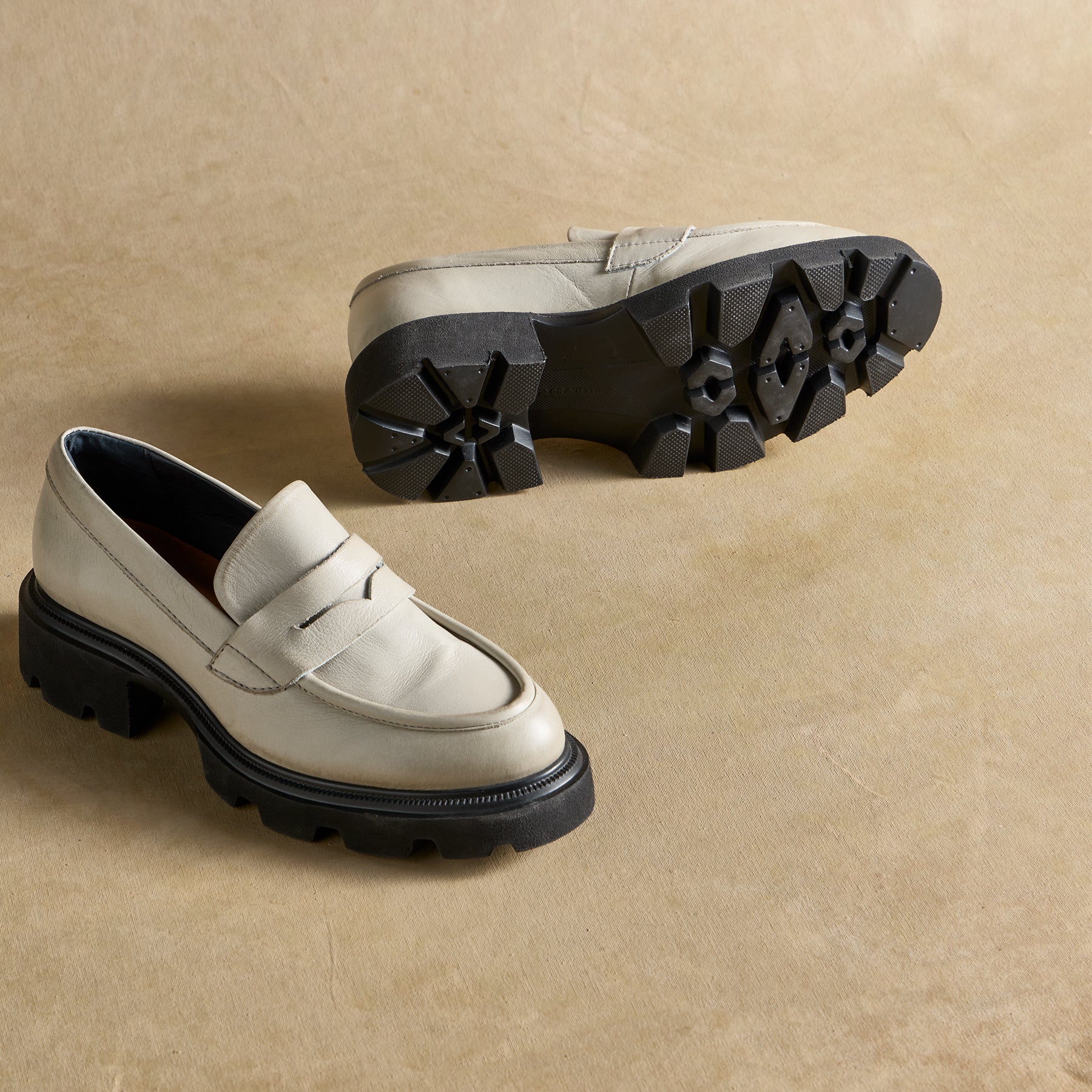 Toni Lug Sole Loafers