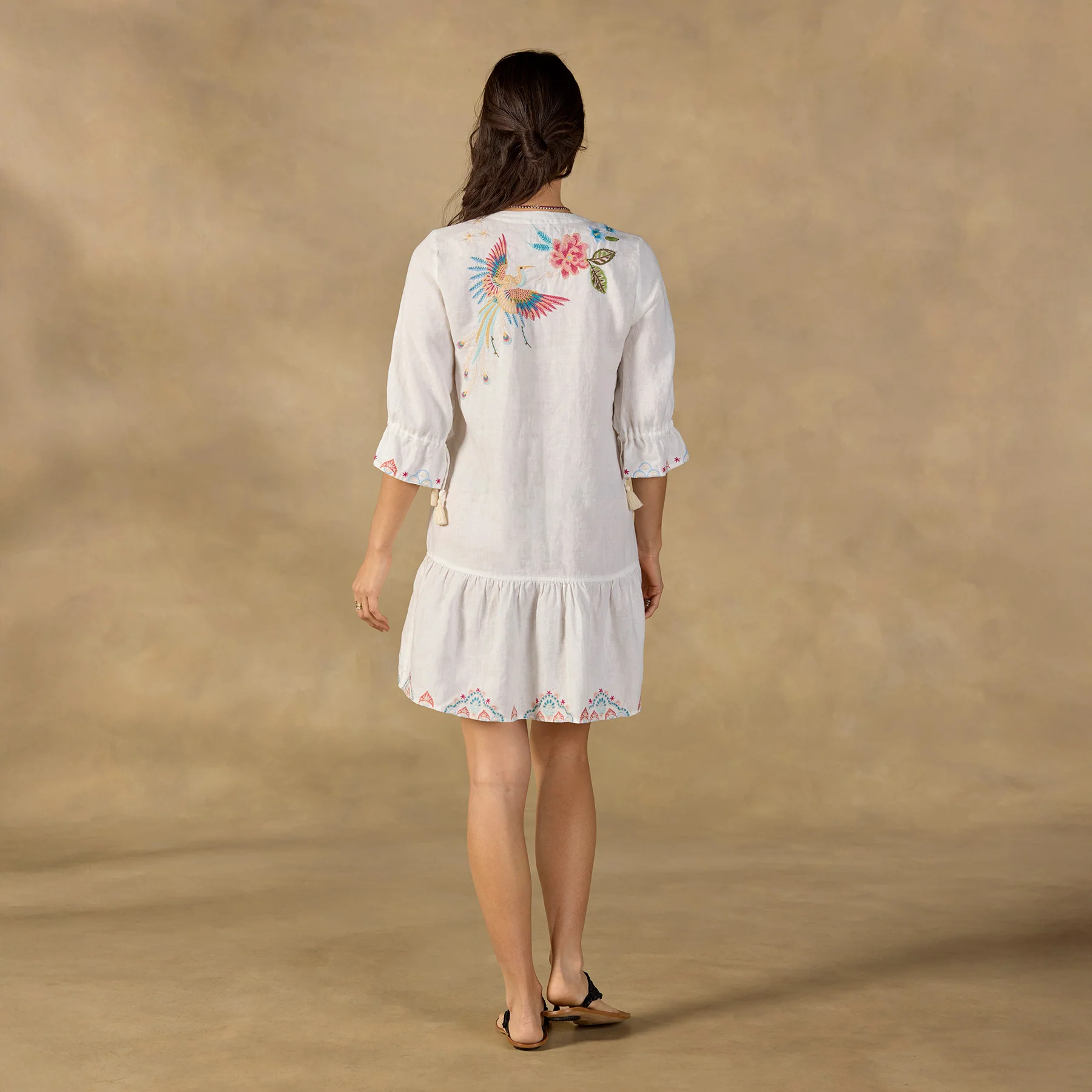 Emika Kimono Sleeve Dress