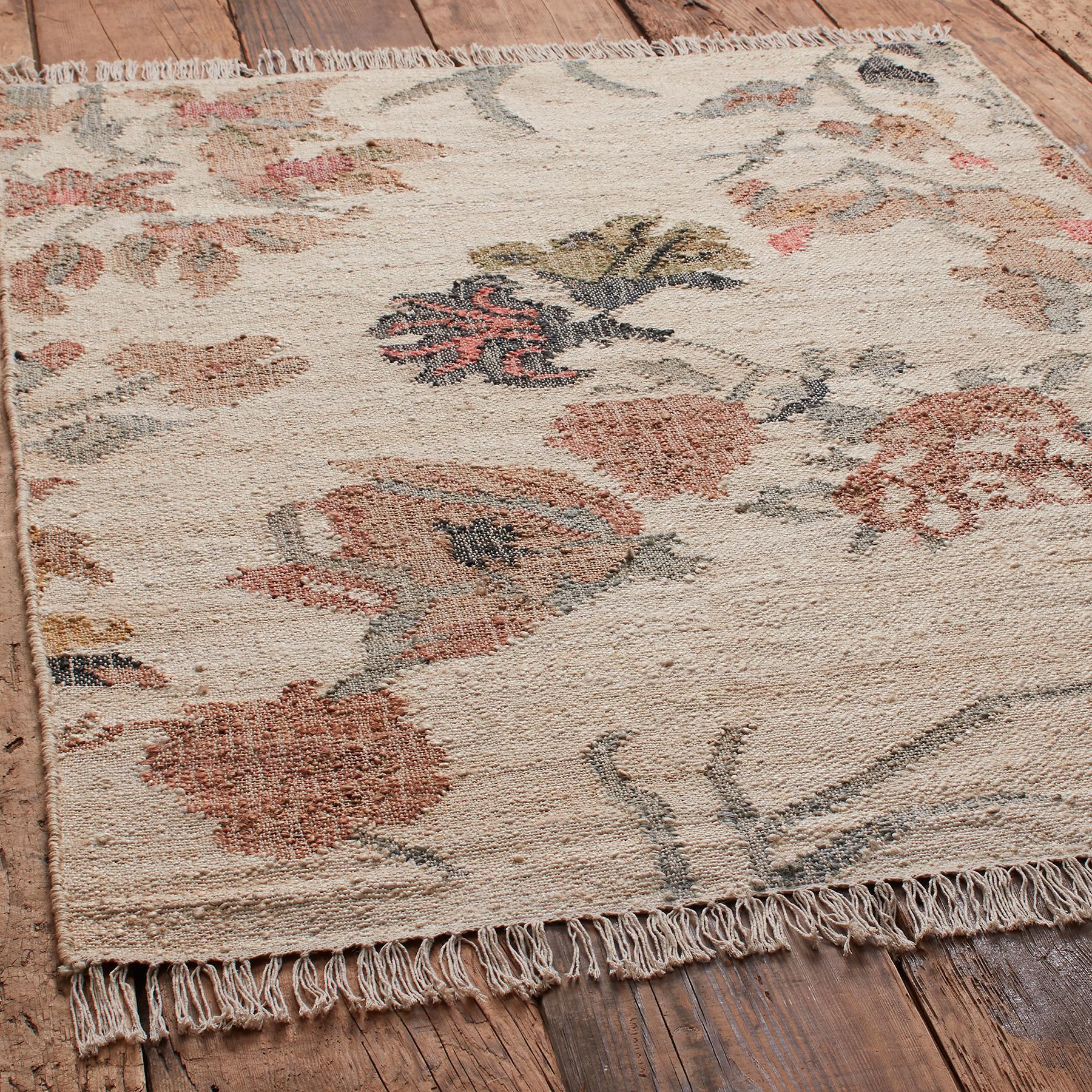 Peaceful Garden Kilim Rug