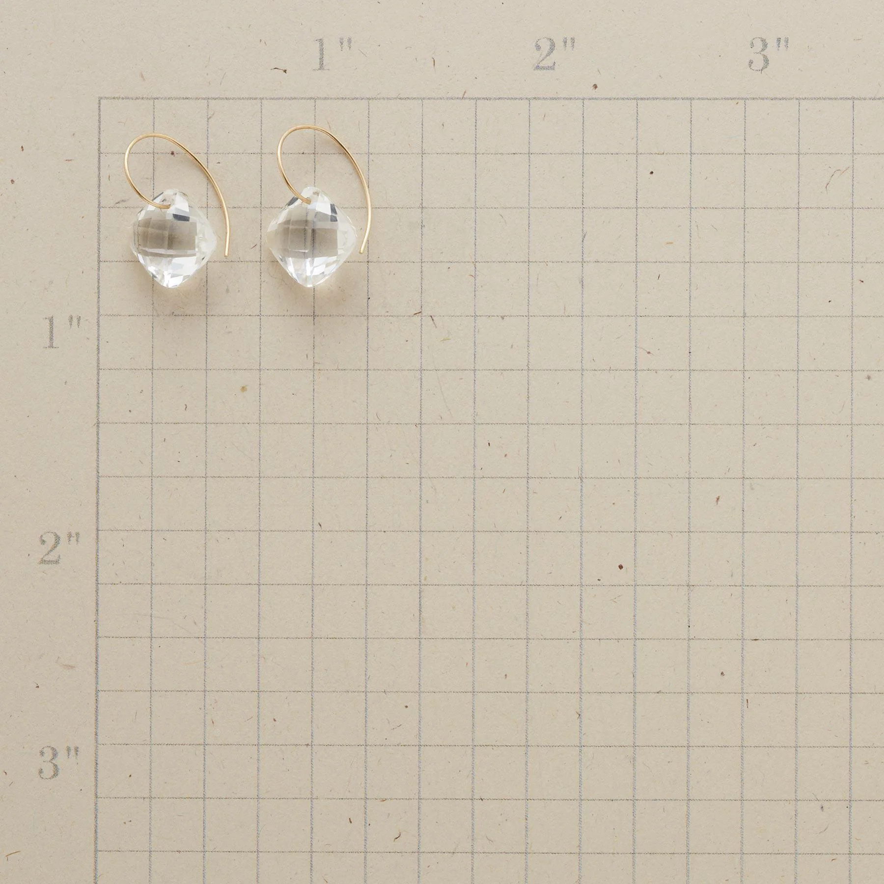 Clear Cut Earrings