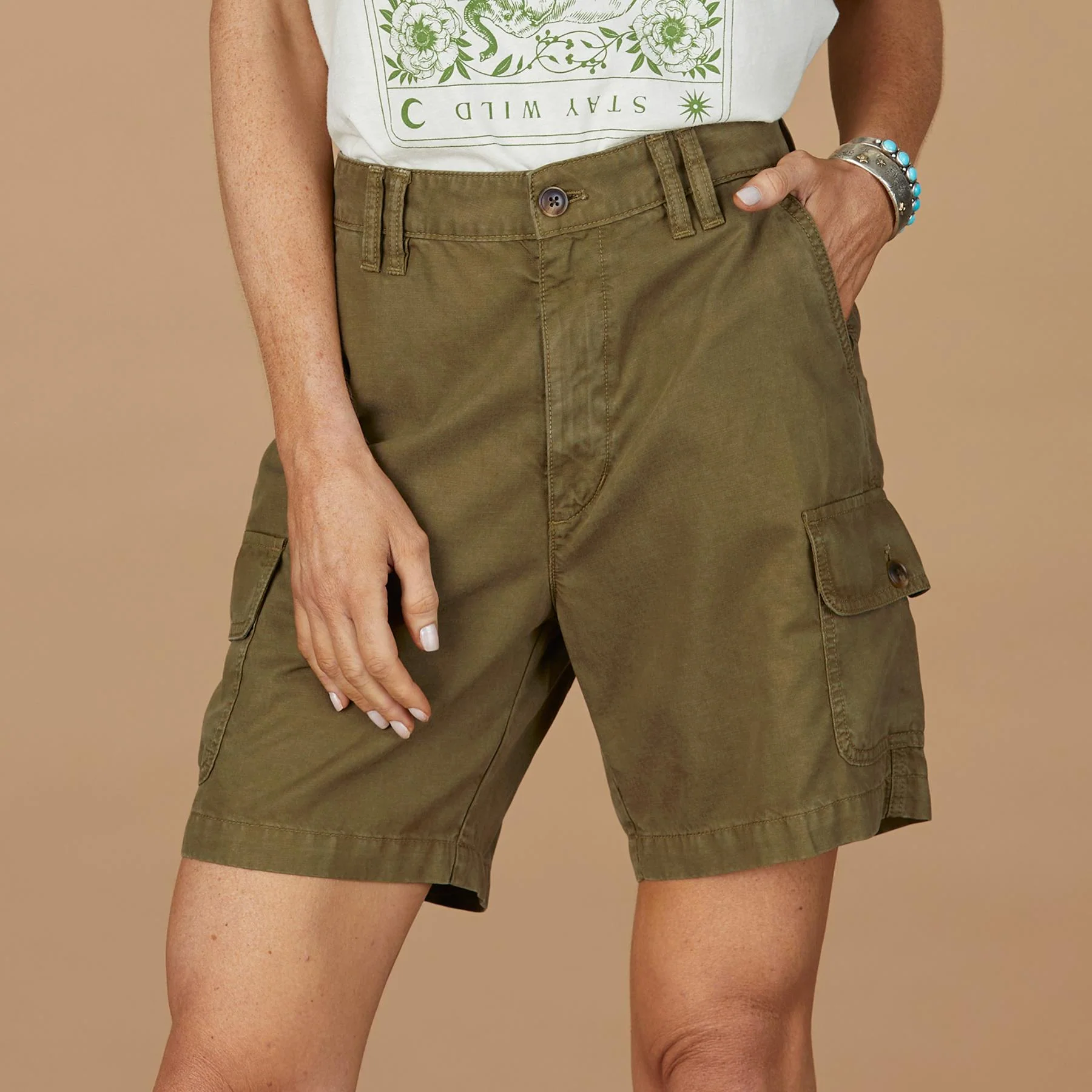 Safari Dream Tencel Shorts
