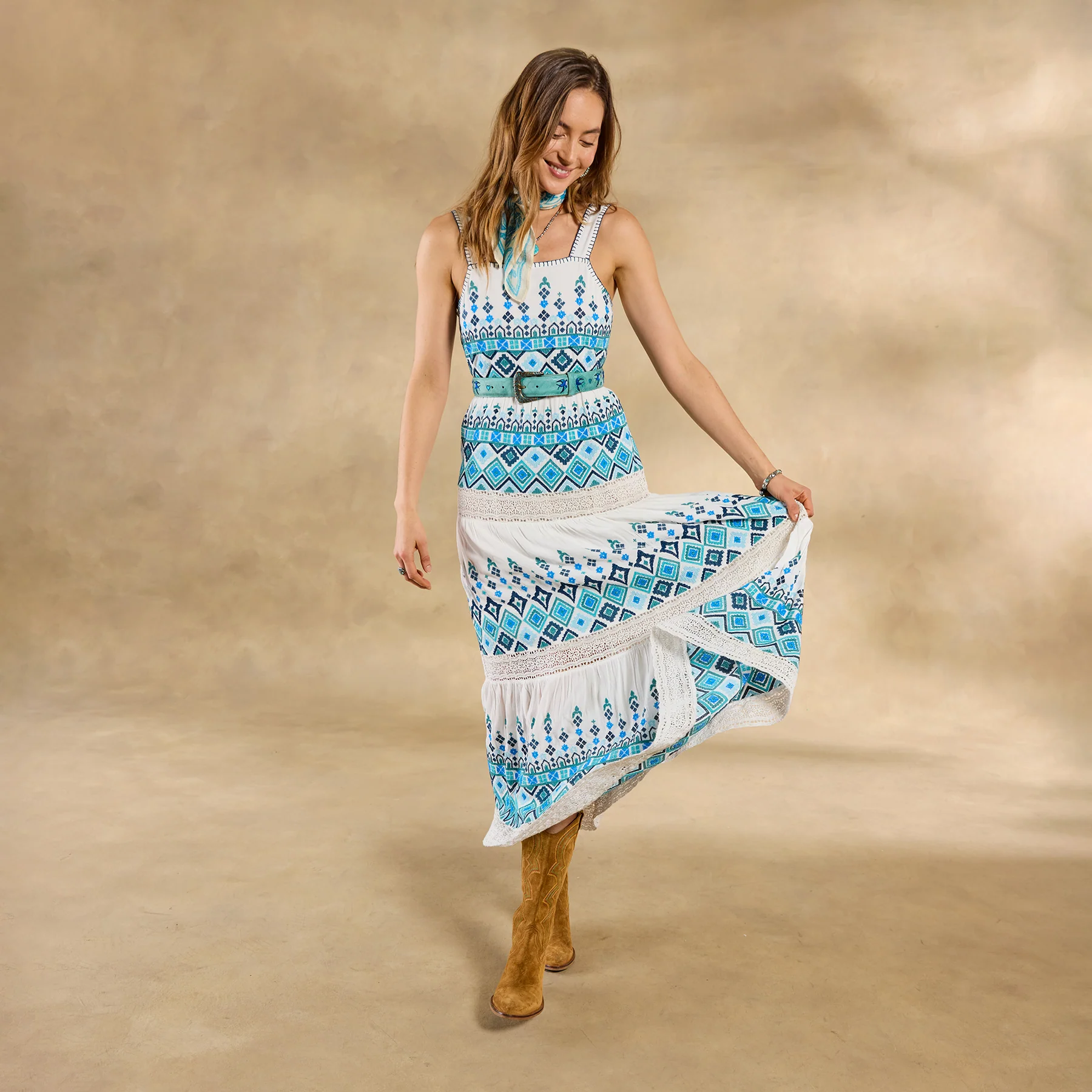 Garden Sunset Dress, Petite