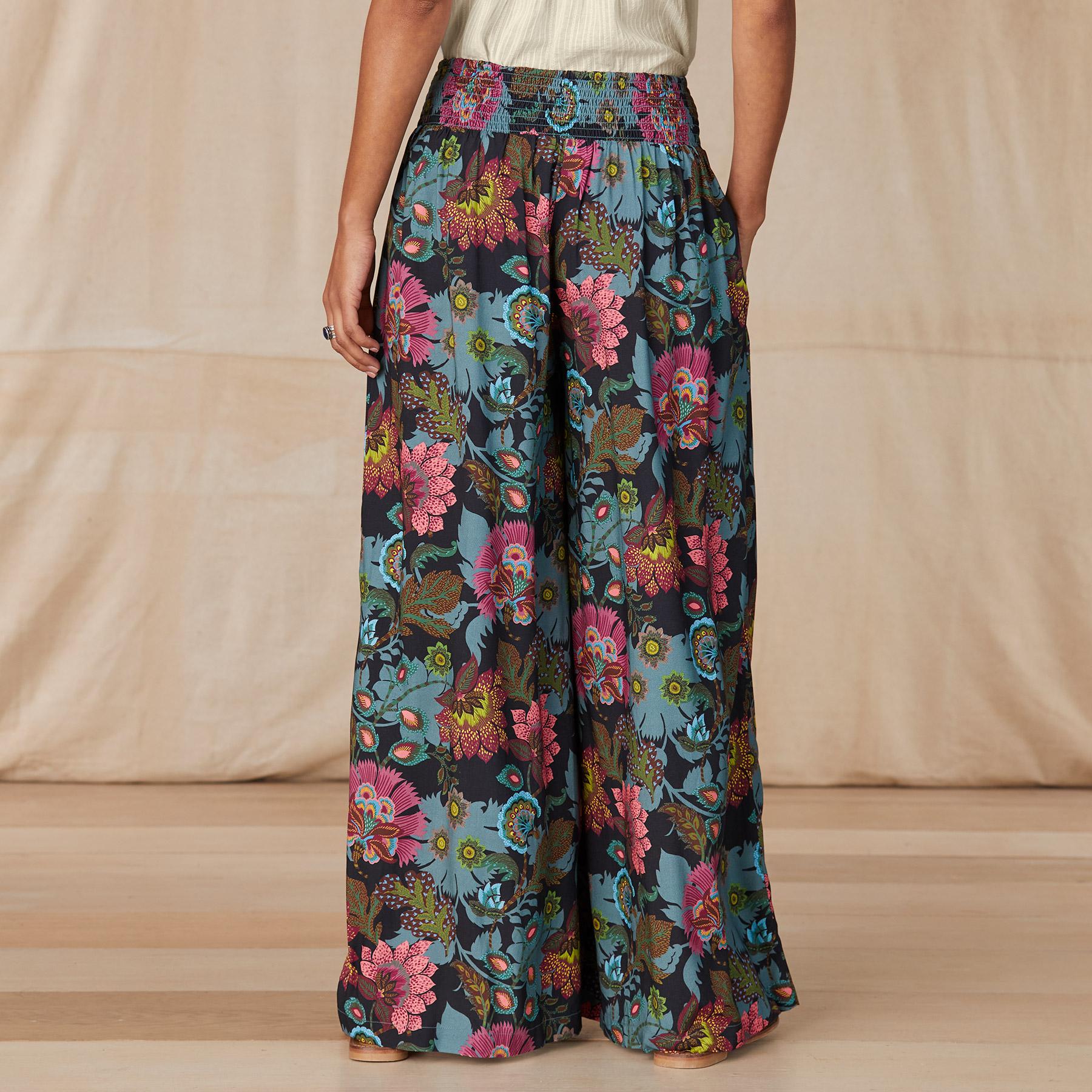 Edo Floral Pants, Petite