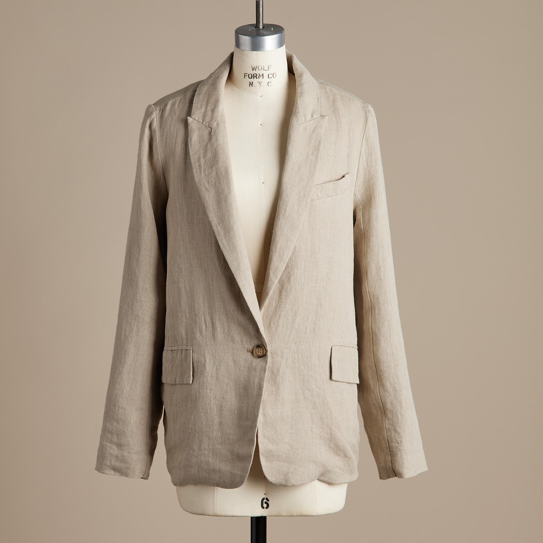 Iris Solid Blazer, Petite