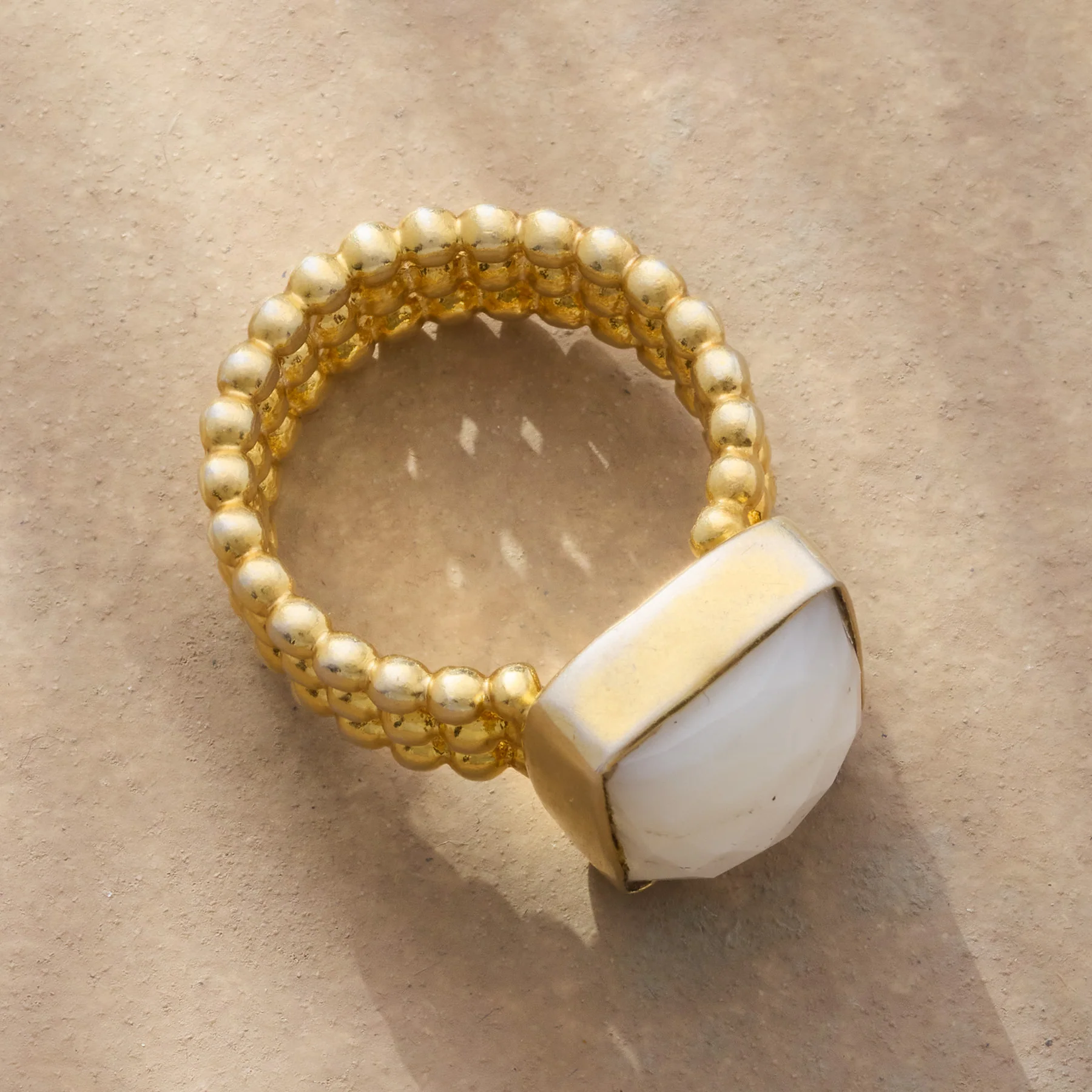 Gossamer Square Ring