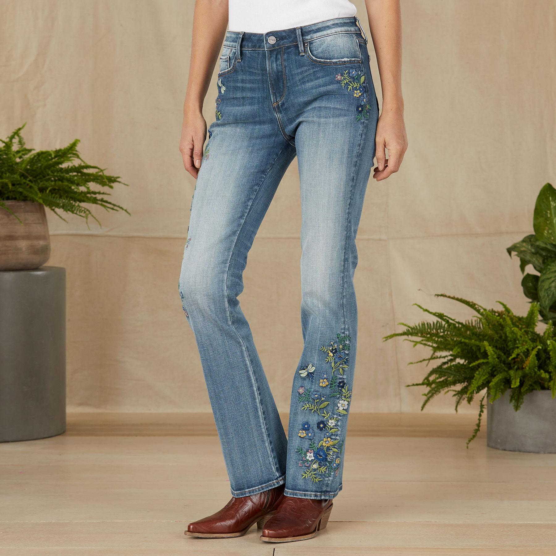 Kelly Dragonfly Bootcut Jeans