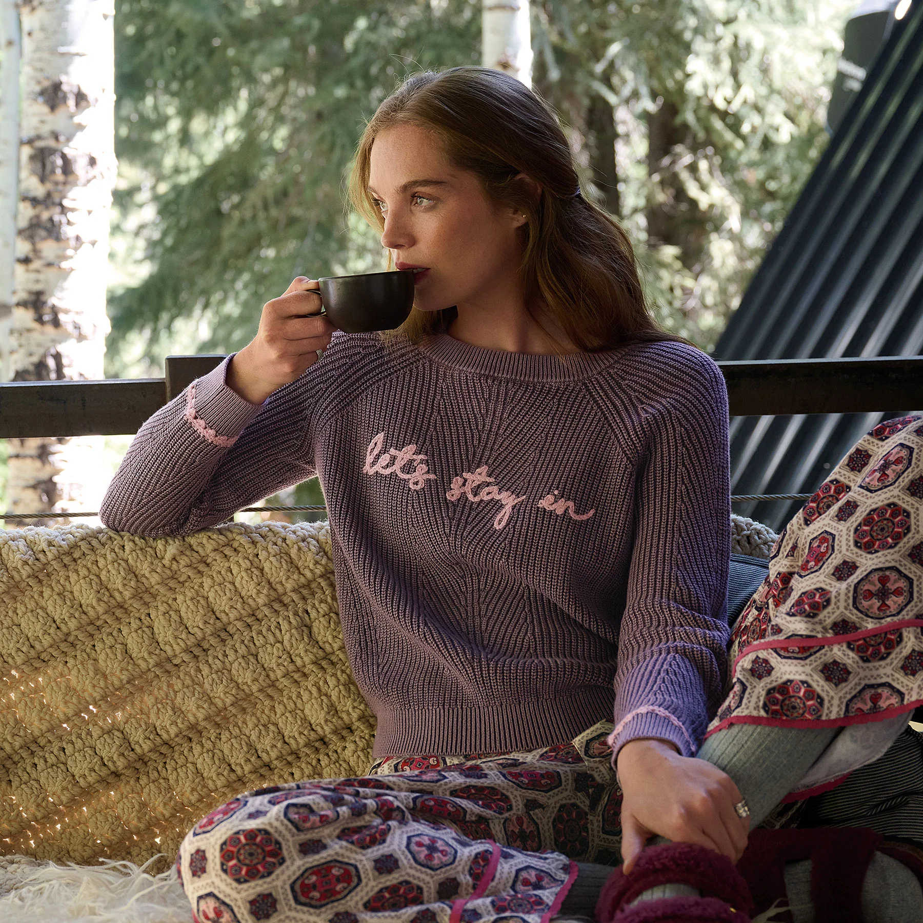 Let's Stay In Sweater, Petite