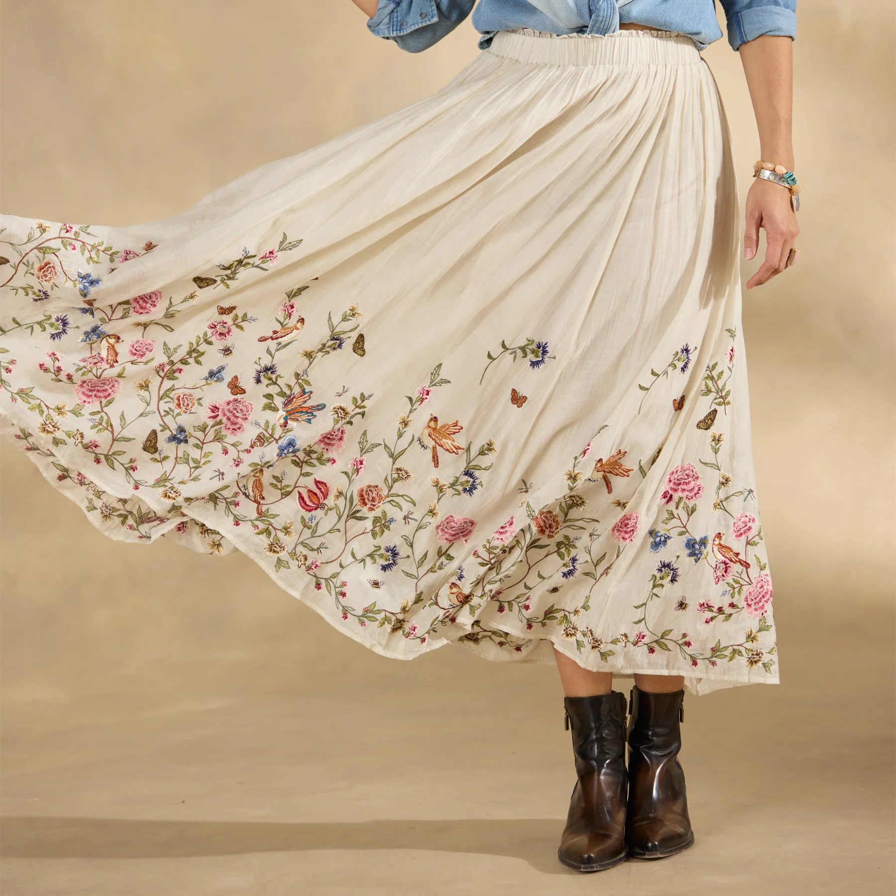 Romance Garden Skirt, Petite