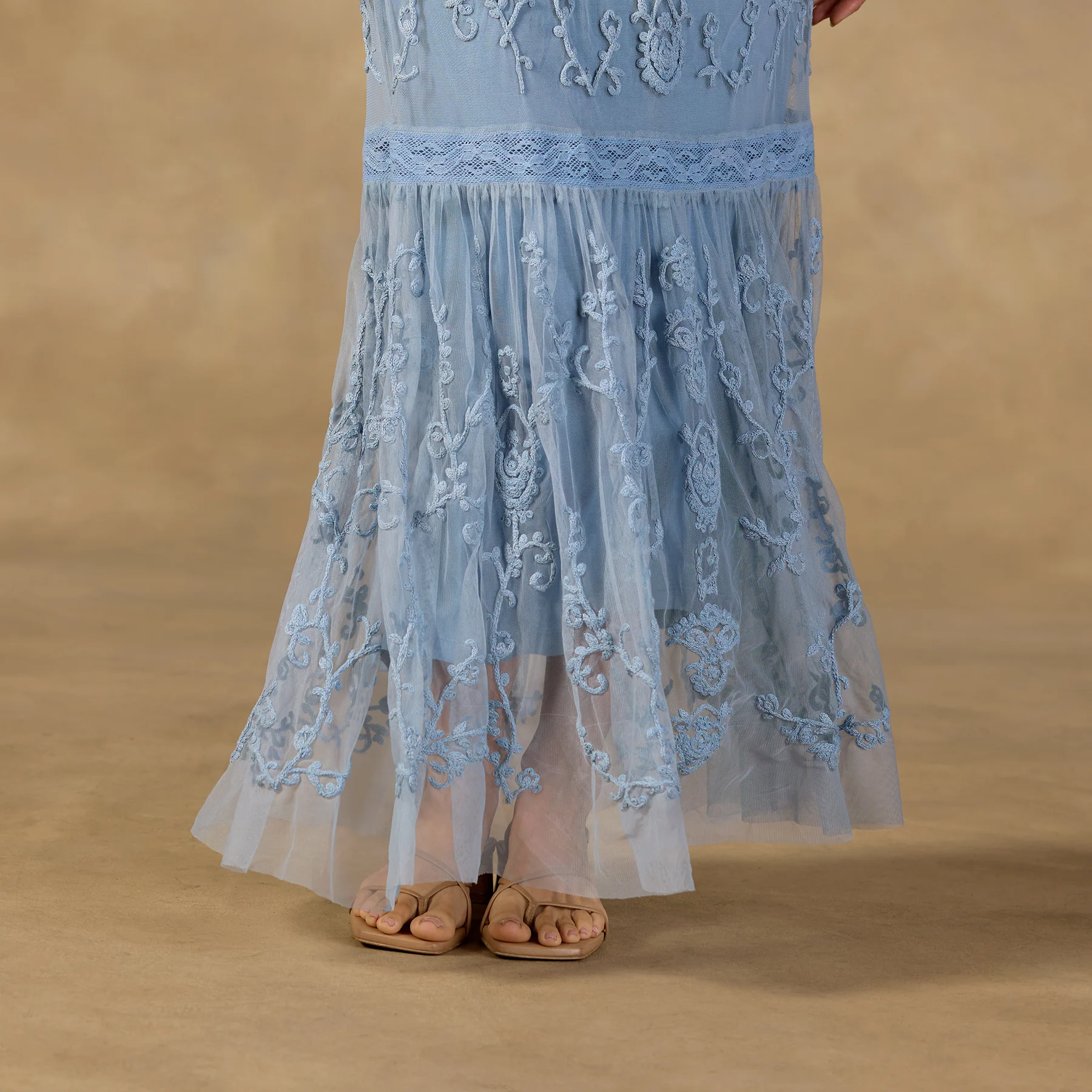 Mayfield Embroidered Dress, Petite