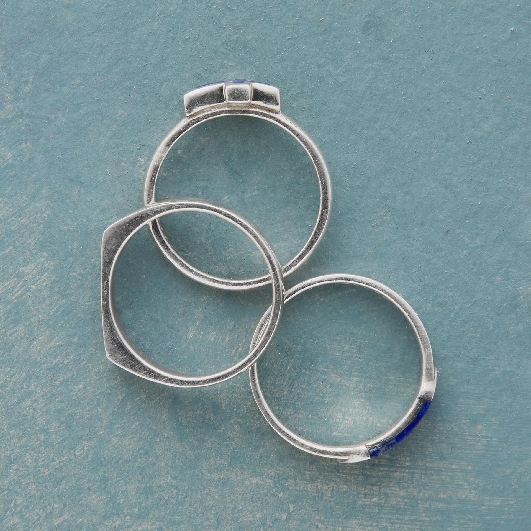 Faith Hope & Love Ring Set