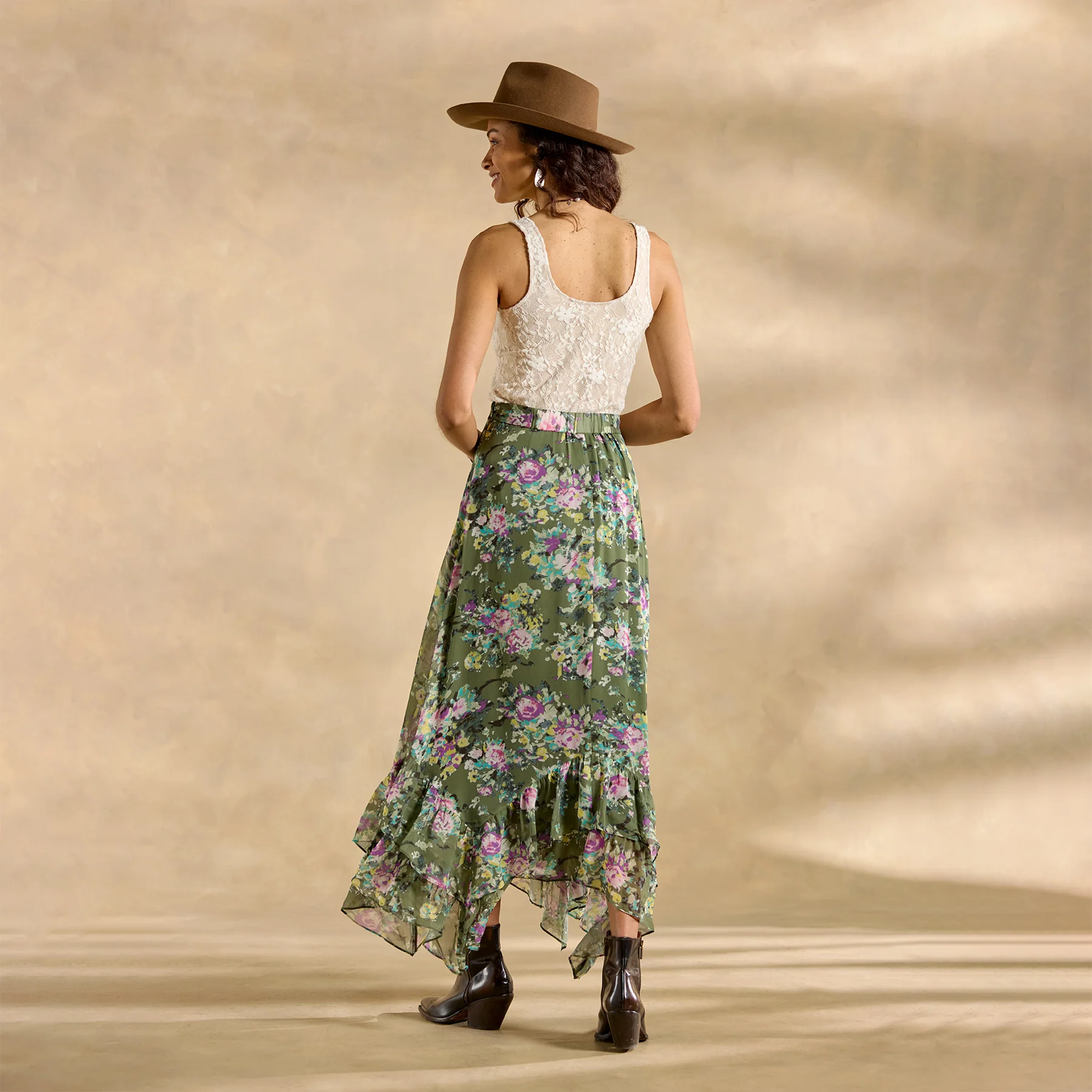 Champs De Fleur Skirt