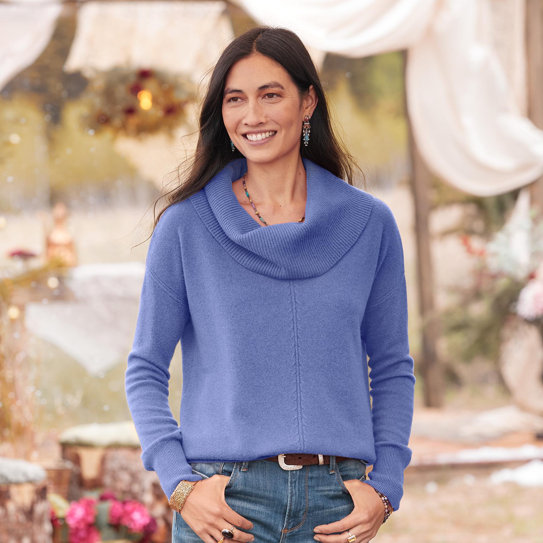 Giovanna Cashmere Cowlneck, Petite