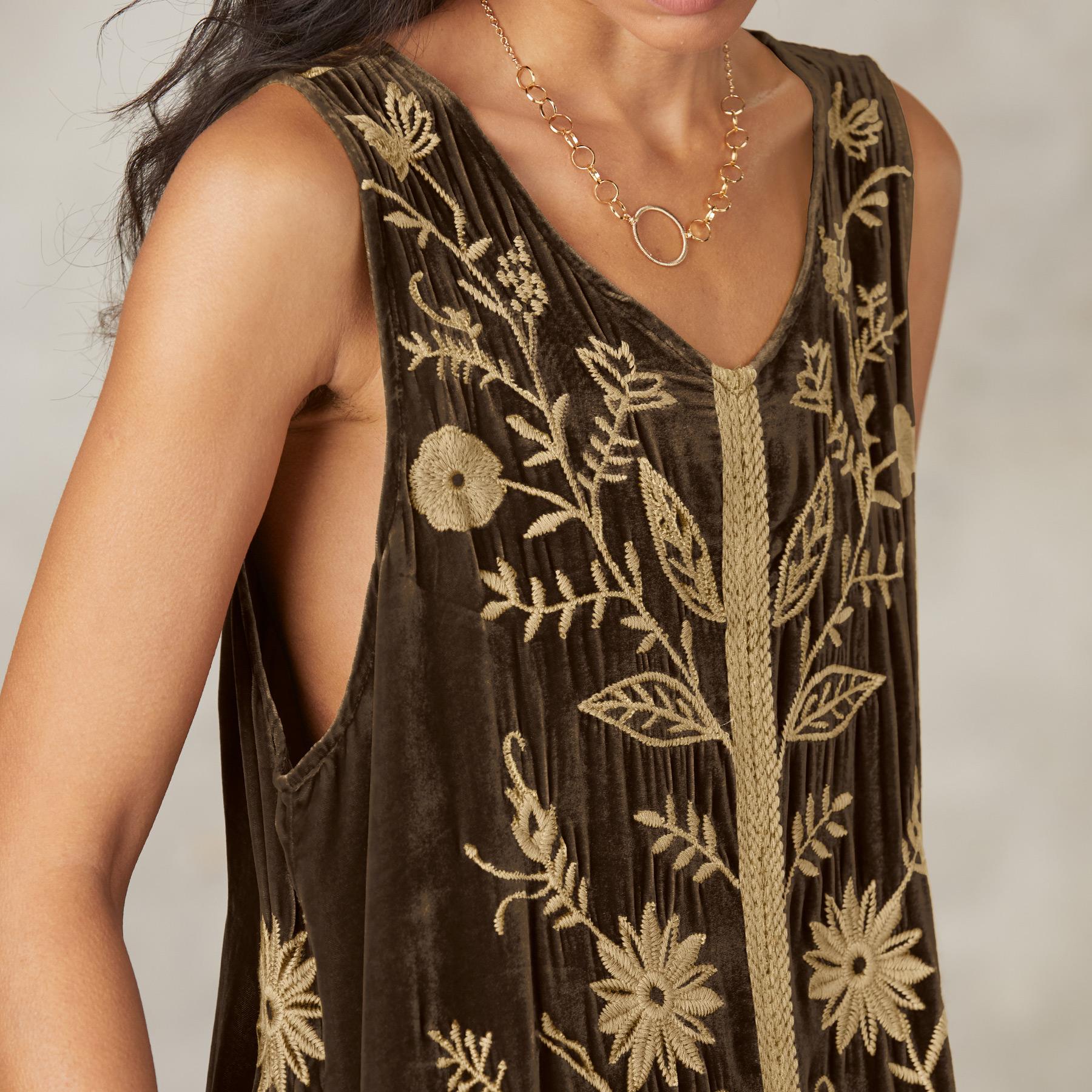 Georgina Velvet Maxi Dress