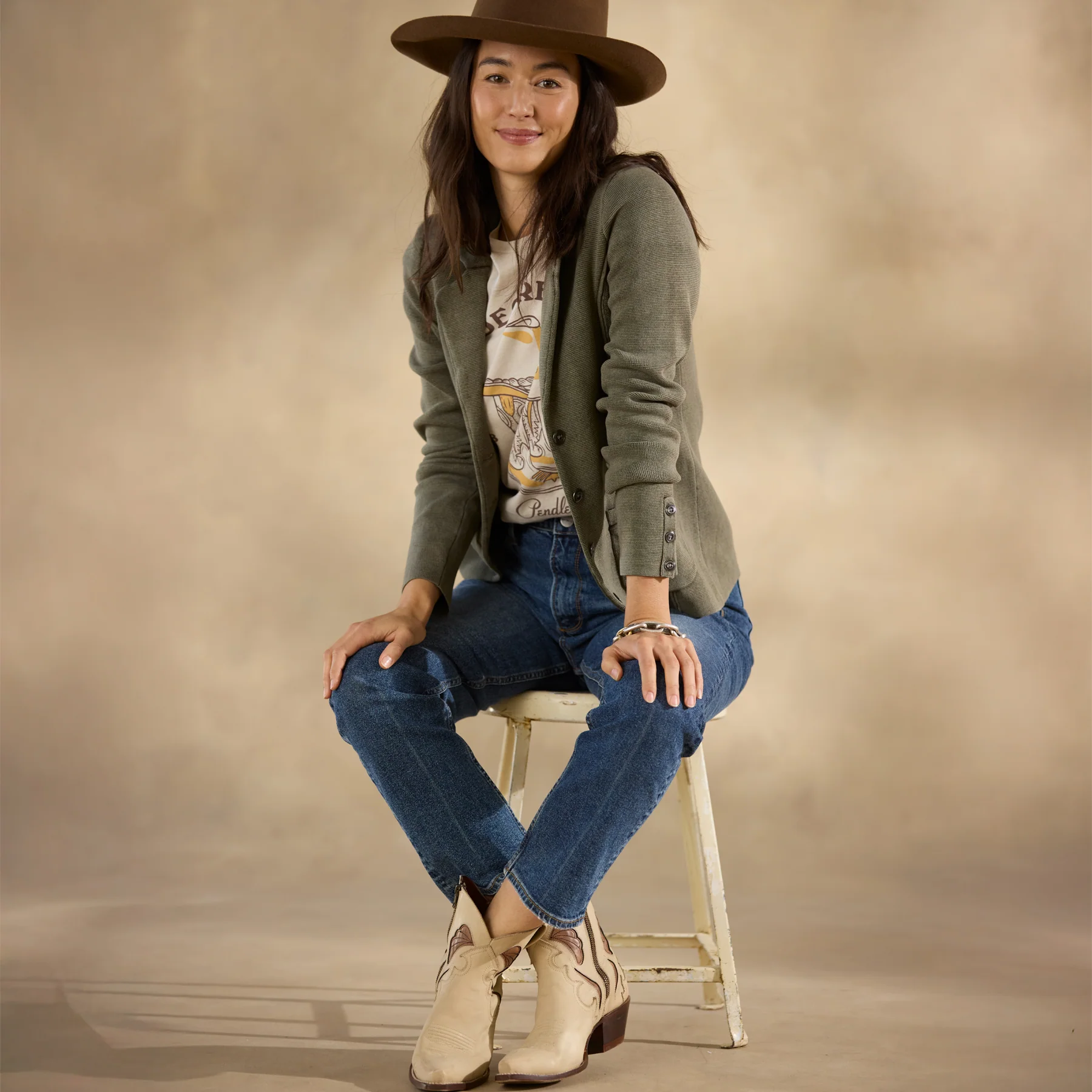 Horizon Sweater Blazer, Petite