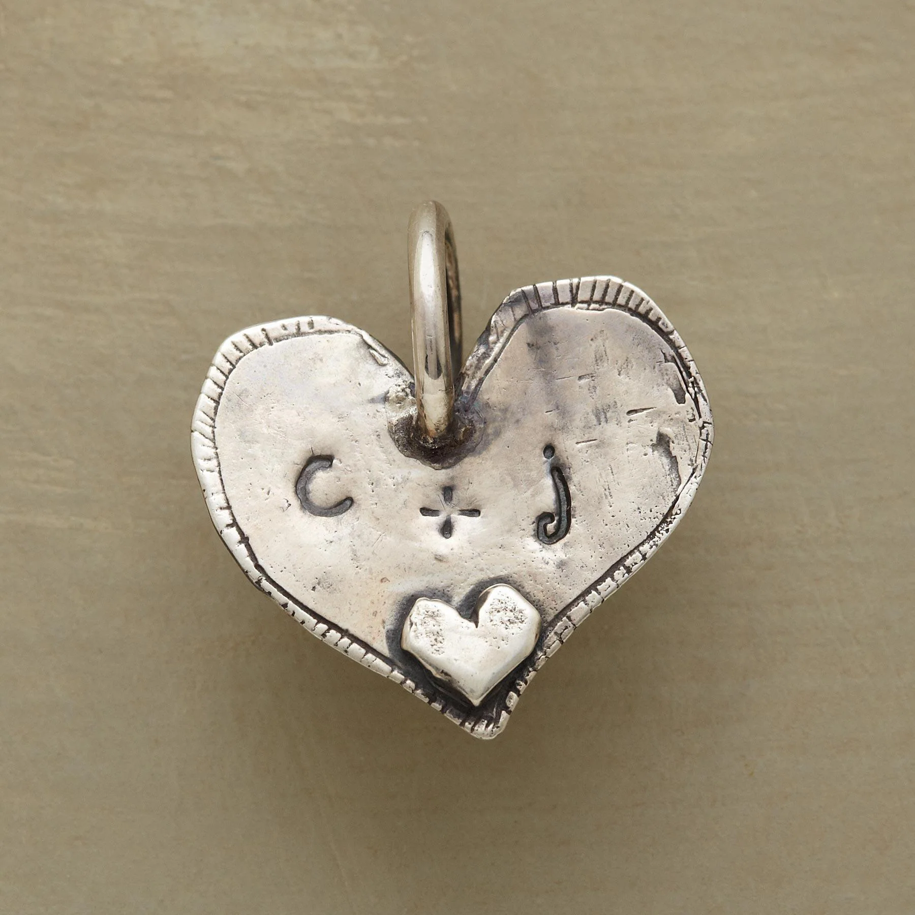 Sterling Silver Always Heart Charm