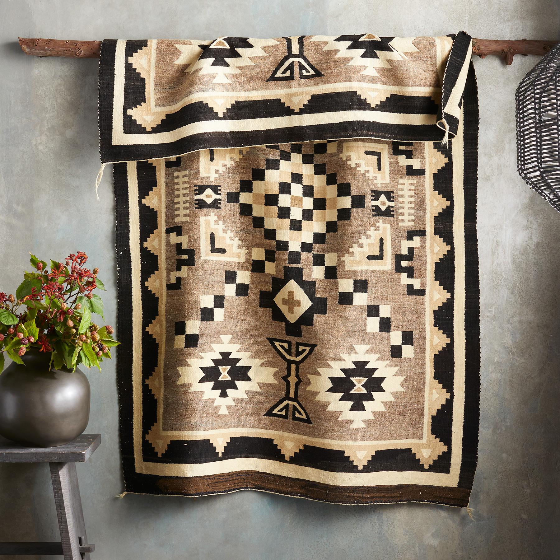 1930s Two Grey Hills Weaving