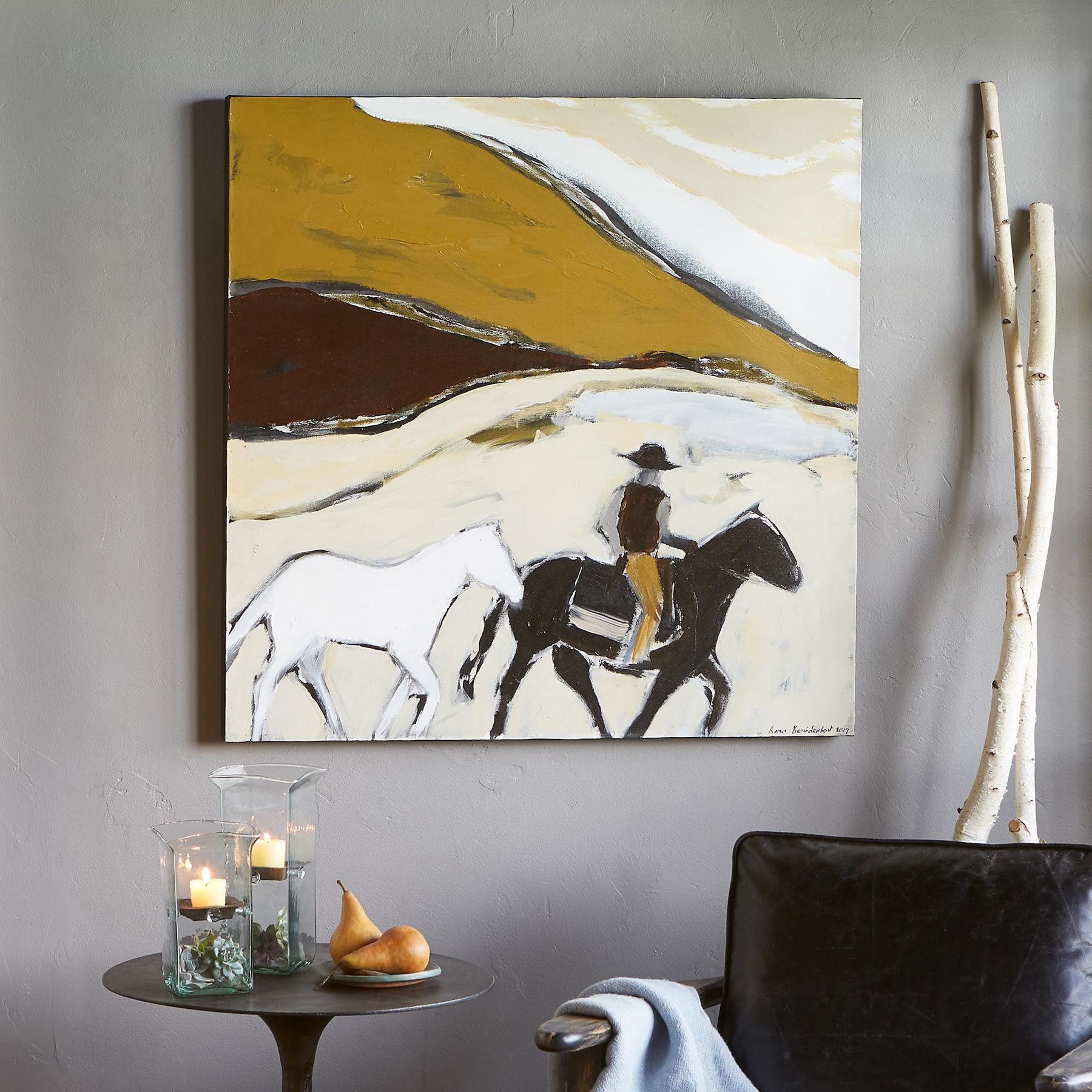 Into The Canyon Painting