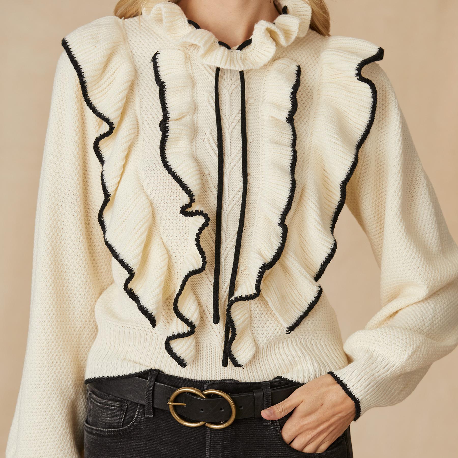 Tipper Ruffle Sweater