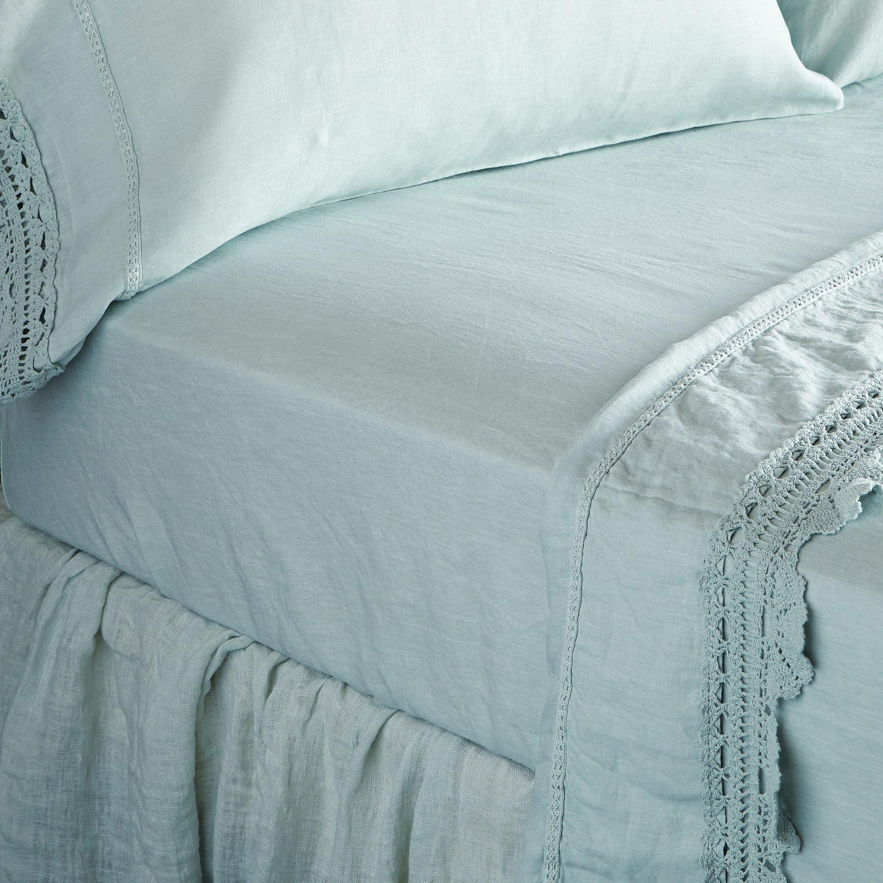Gossamer Linen Fitted Sheet