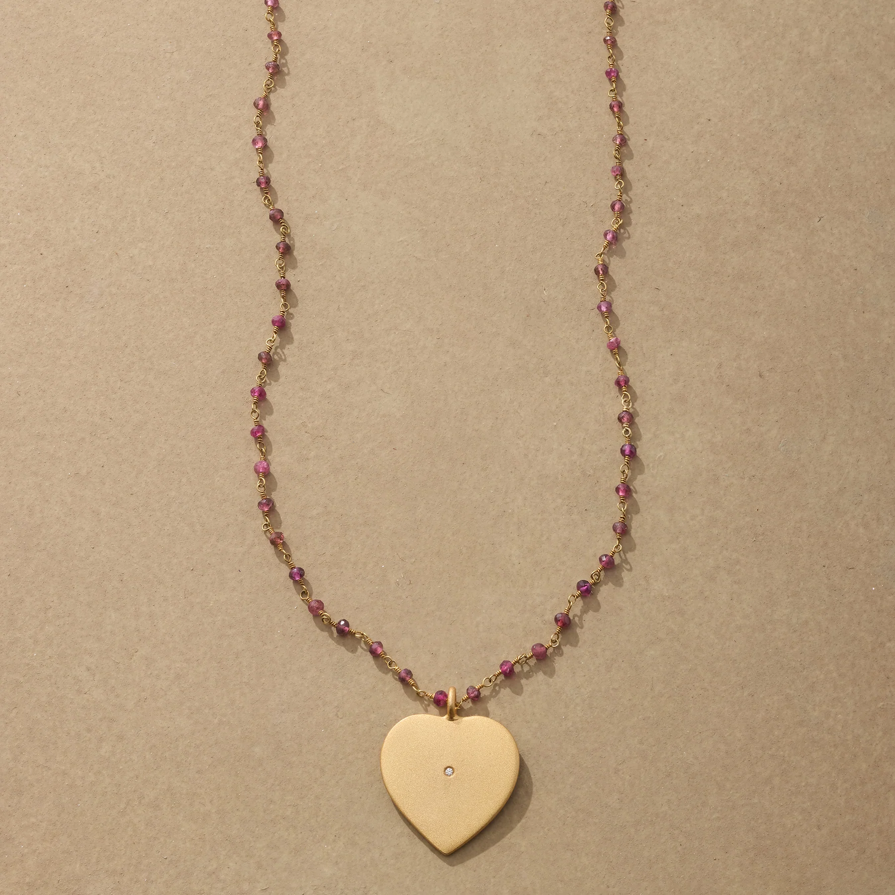 Heart Of Gold Necklace