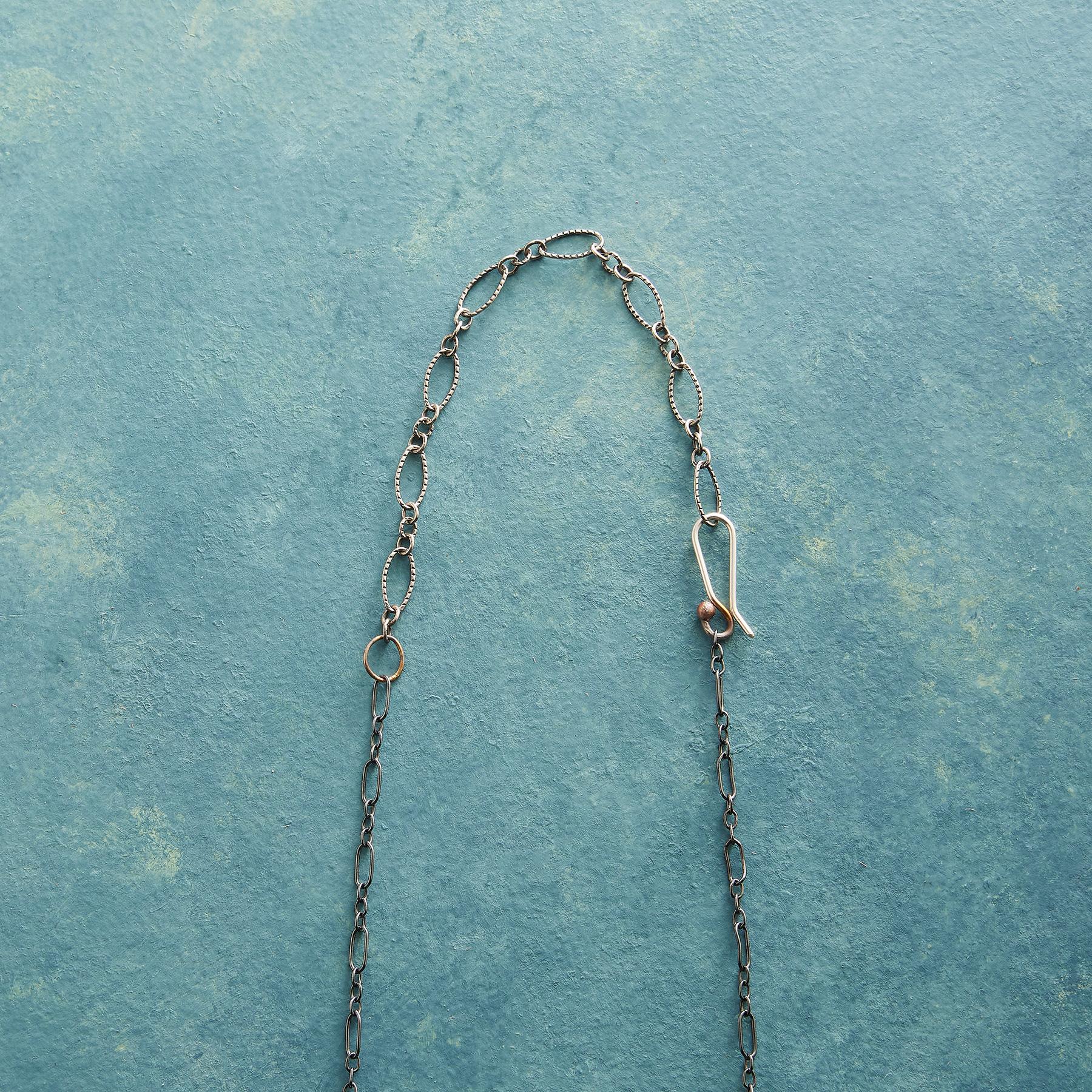 Lapis Tassel Necklace