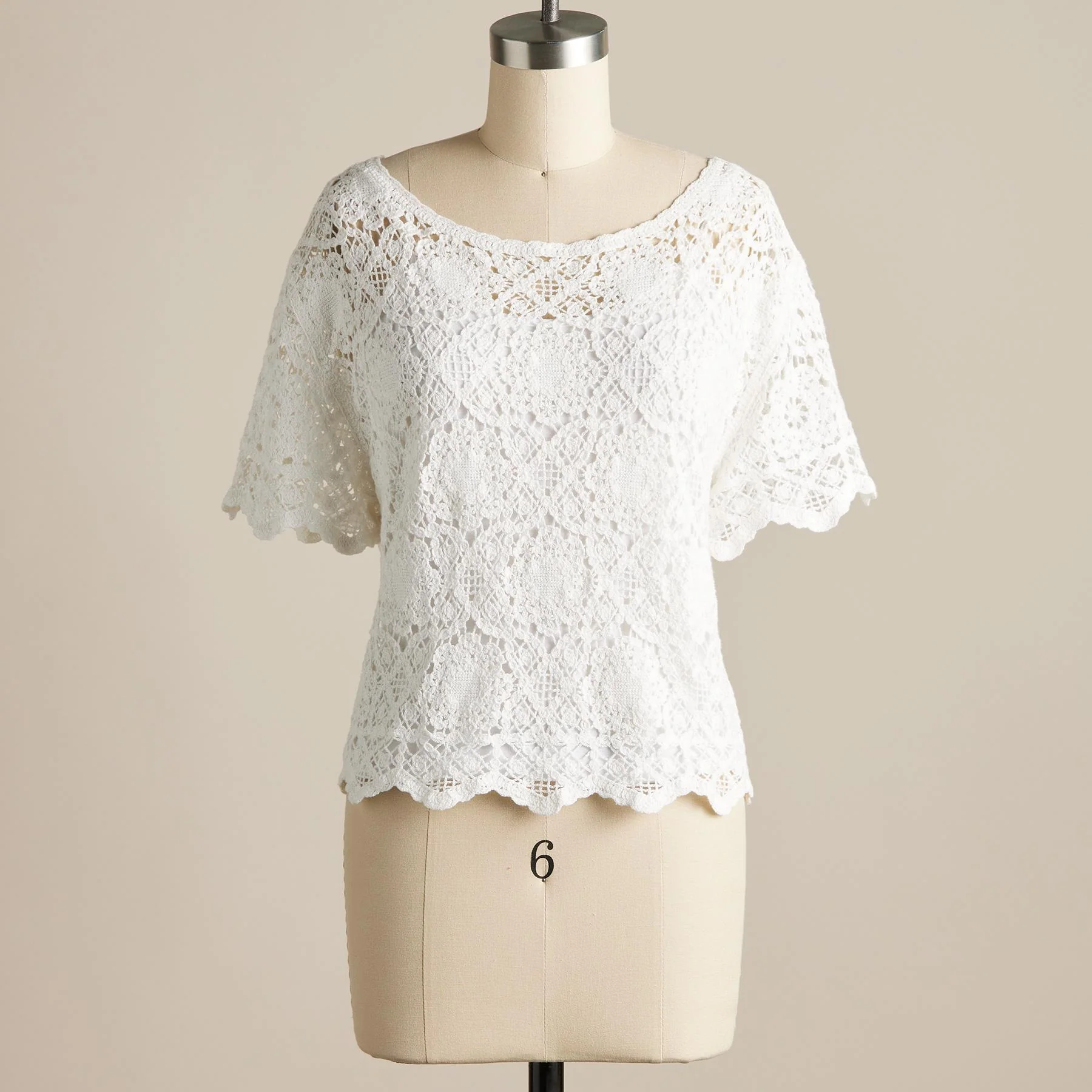 Brooklyn Lace Top, Petite
