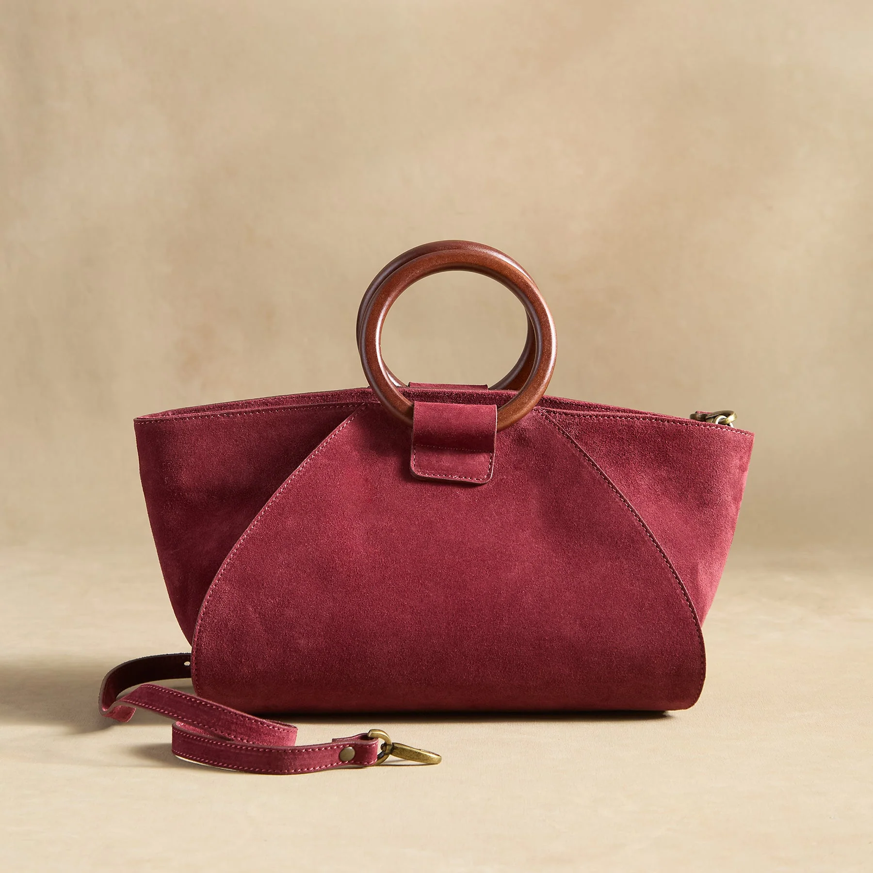 Anastasia Suede Bag