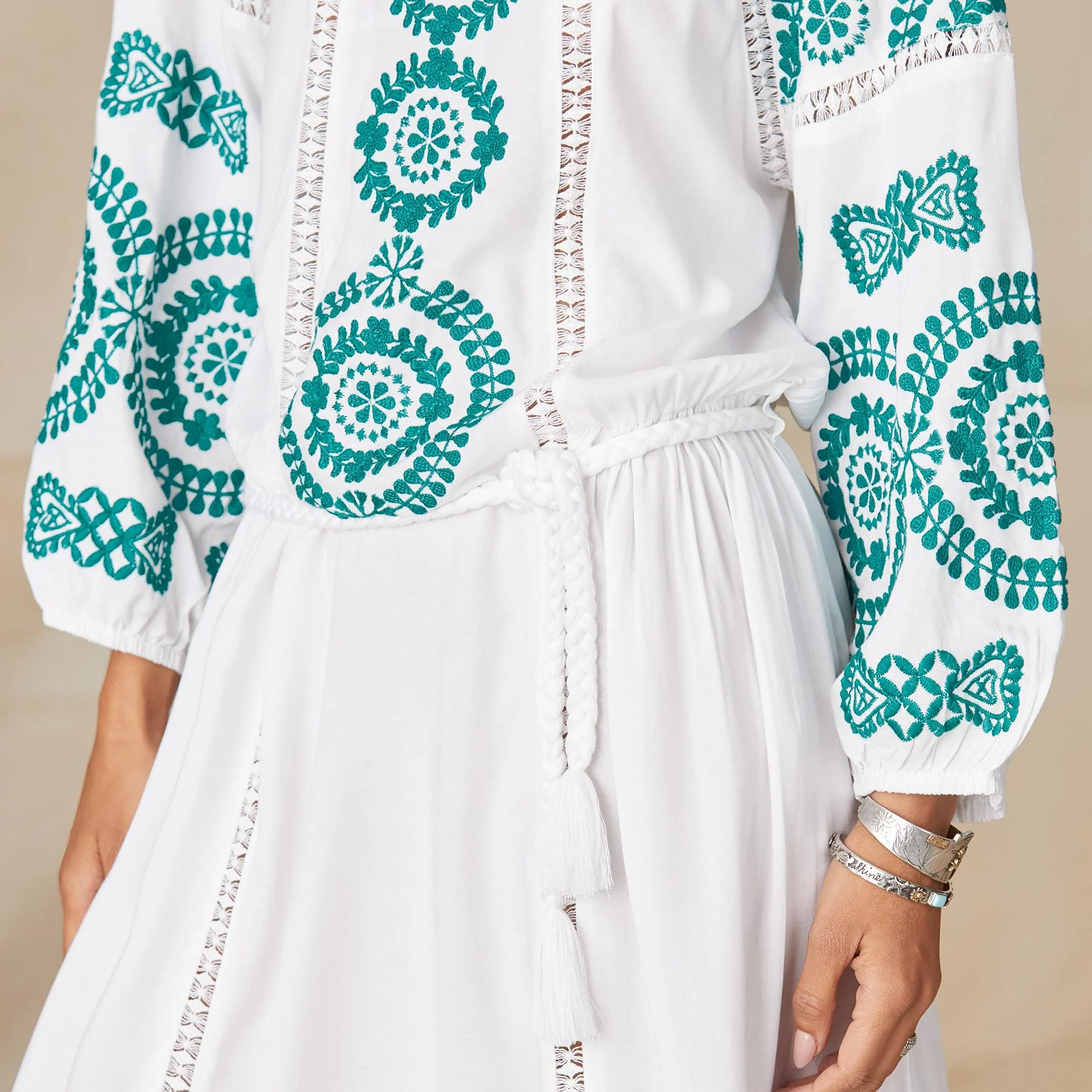 Suzume Embroidered Dress