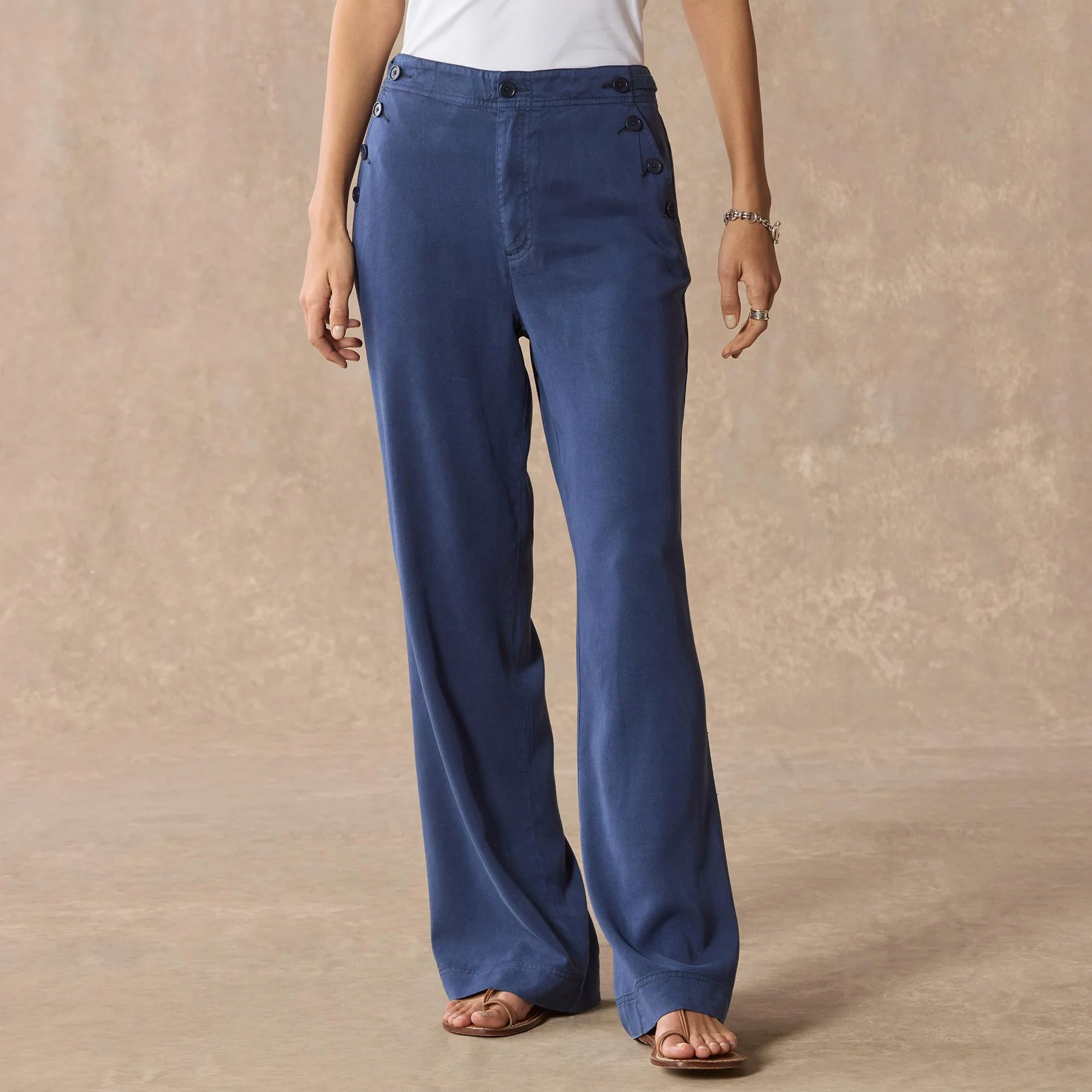 Oaklee Easy Tencel Pants, Petite