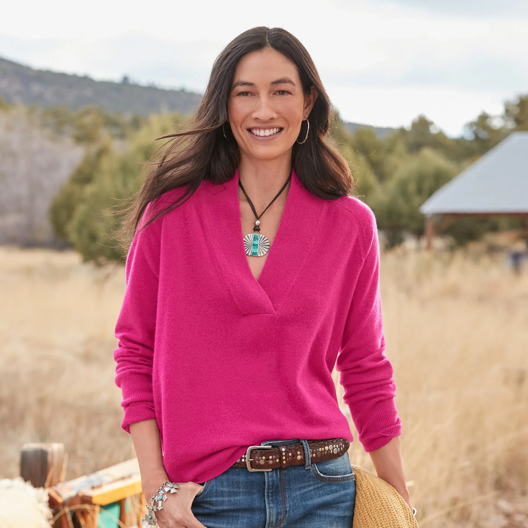 Zadie Cashmere Sweater, Petite