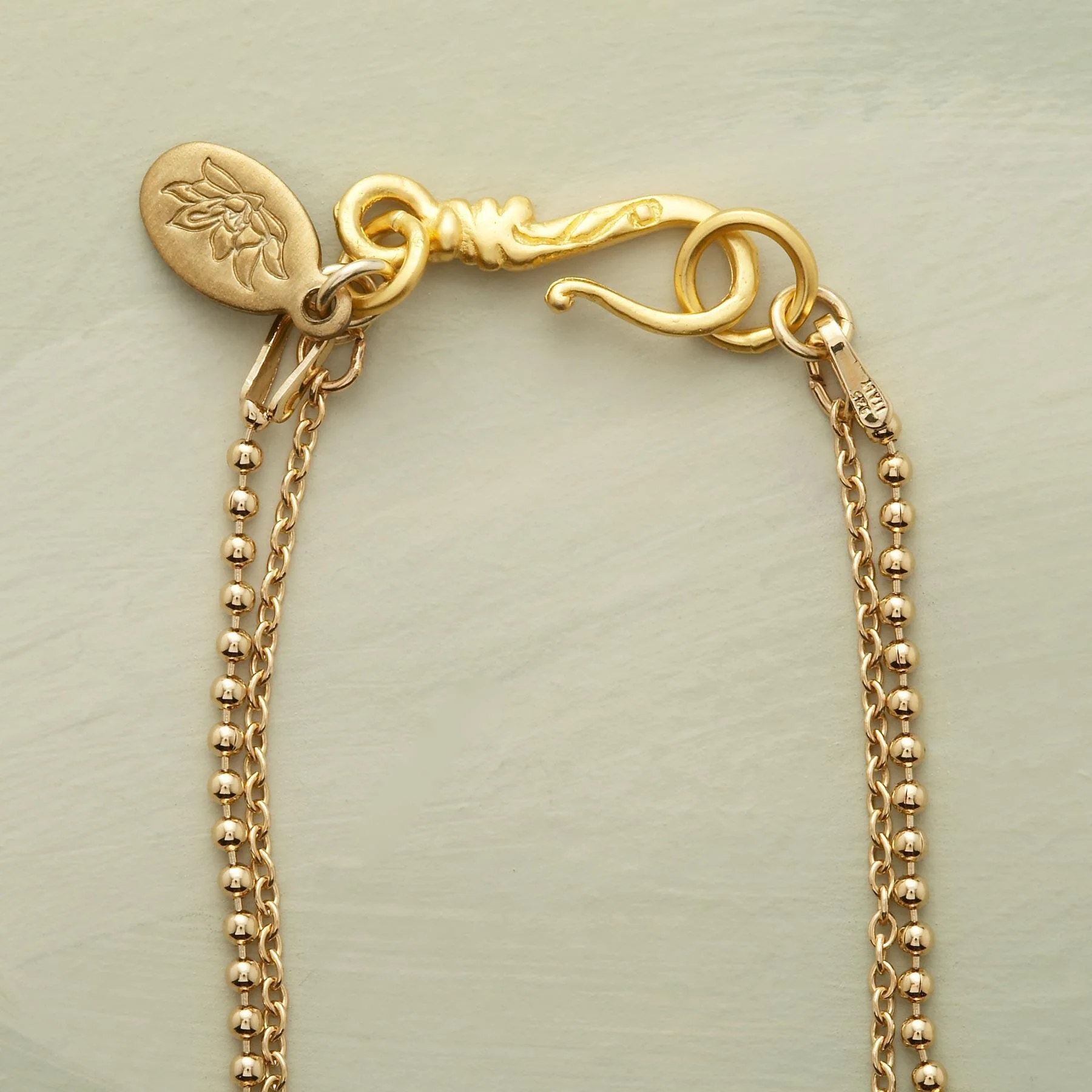 Gold Vermeil Luna/sol Necklace