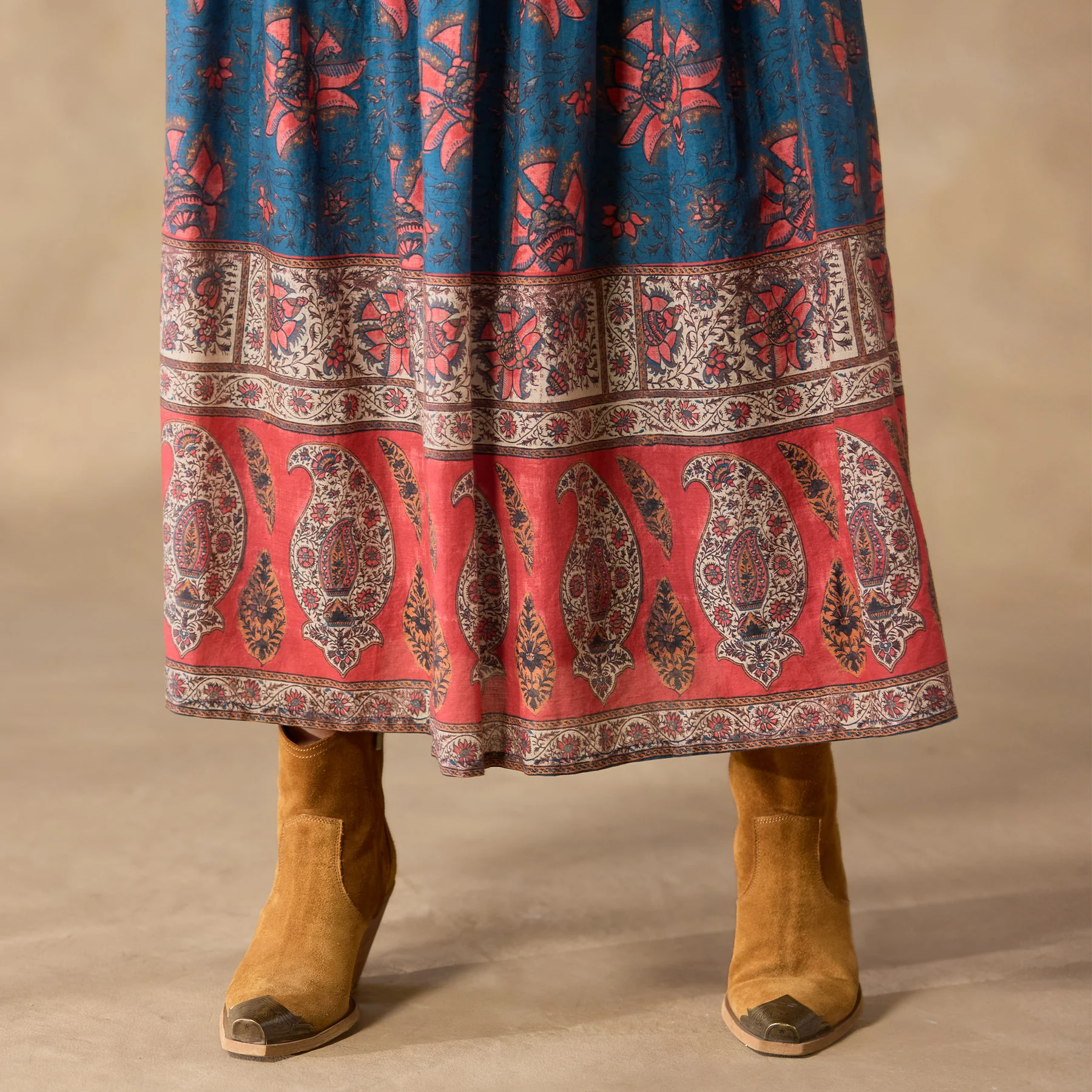 Flower Crowns Skirt, Petite