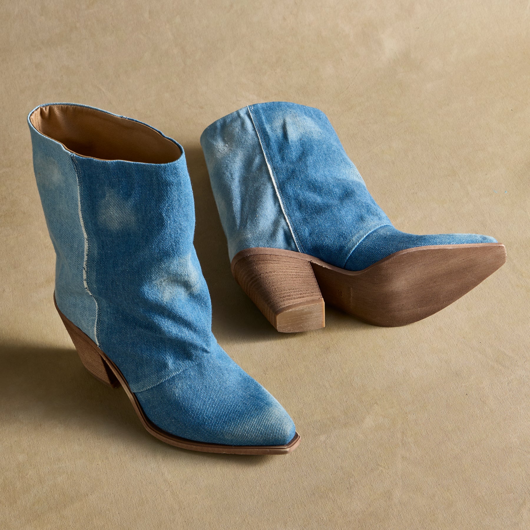 Castalia Denim Boots