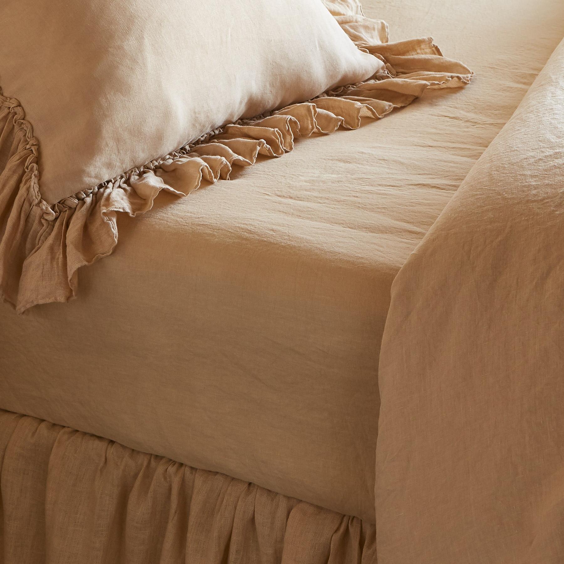 Gossamer Linen Fitted Sheet