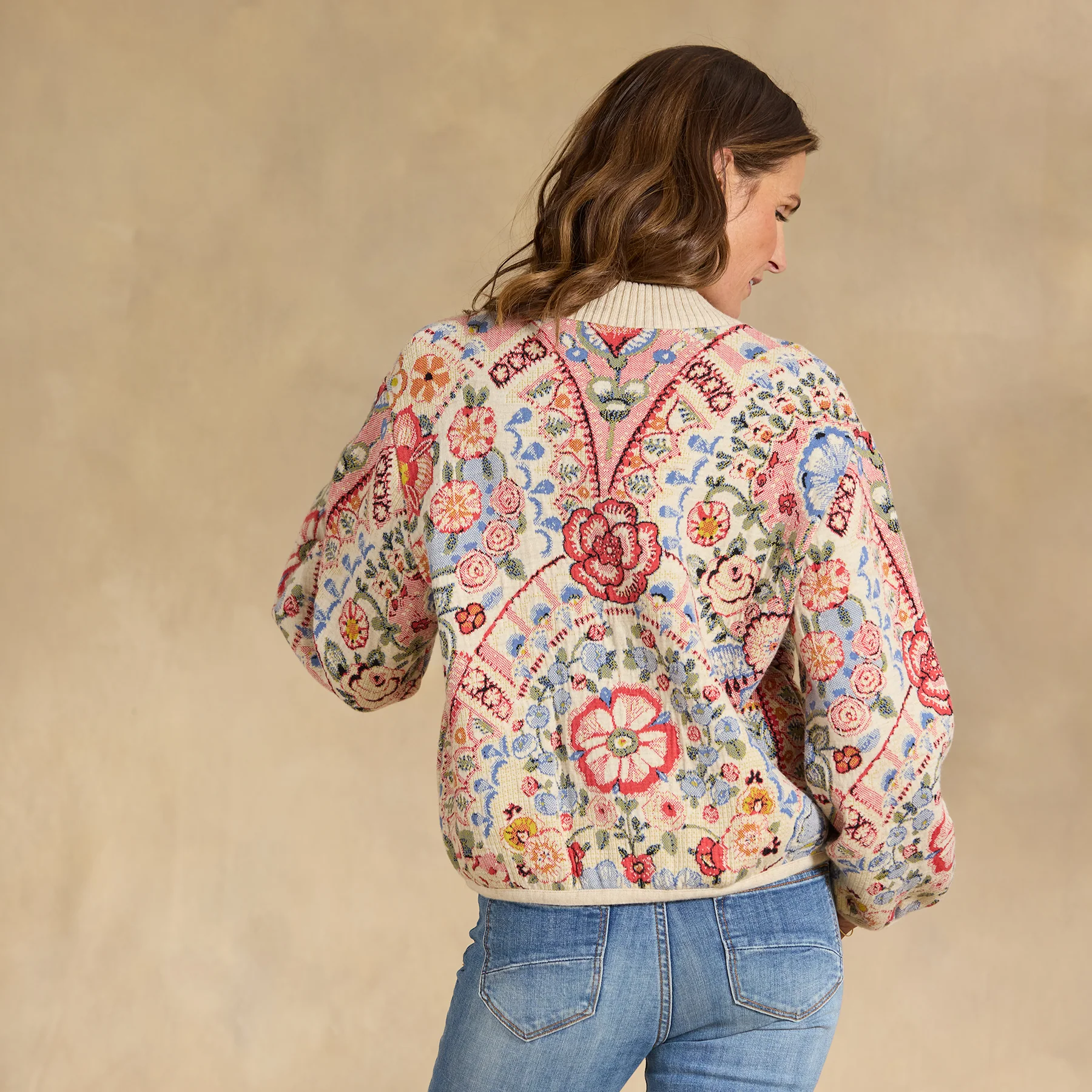 Forever Intarsia Cardigan