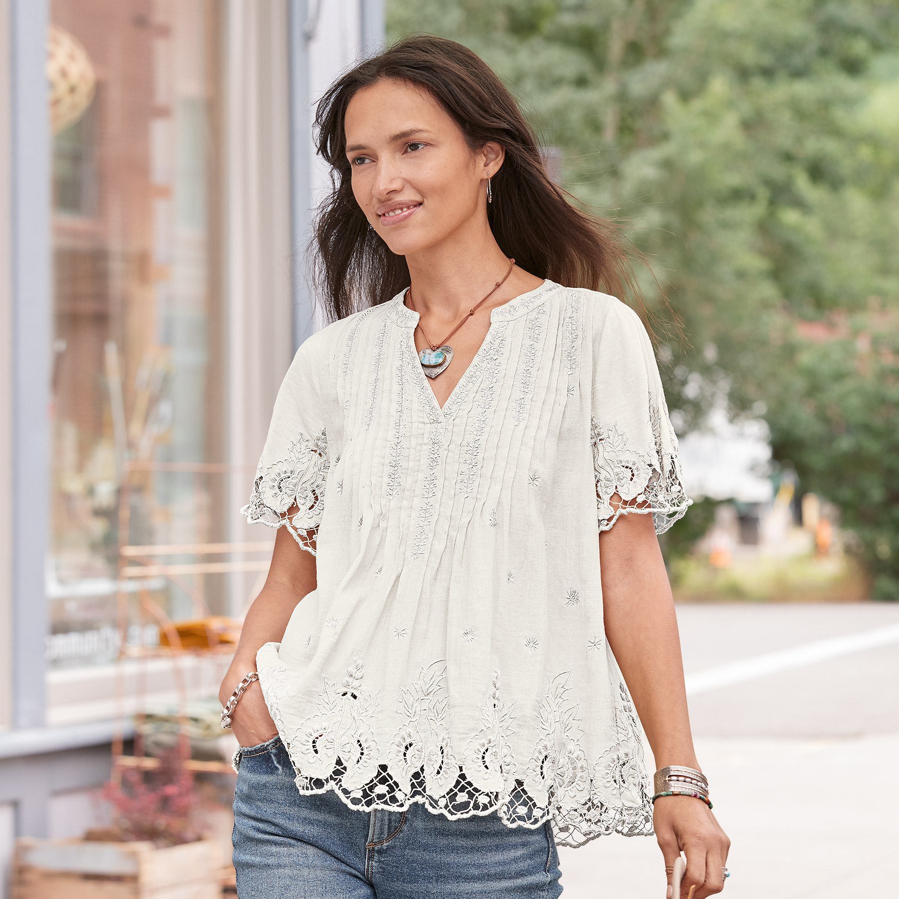 Crestone Lace Top, Petite