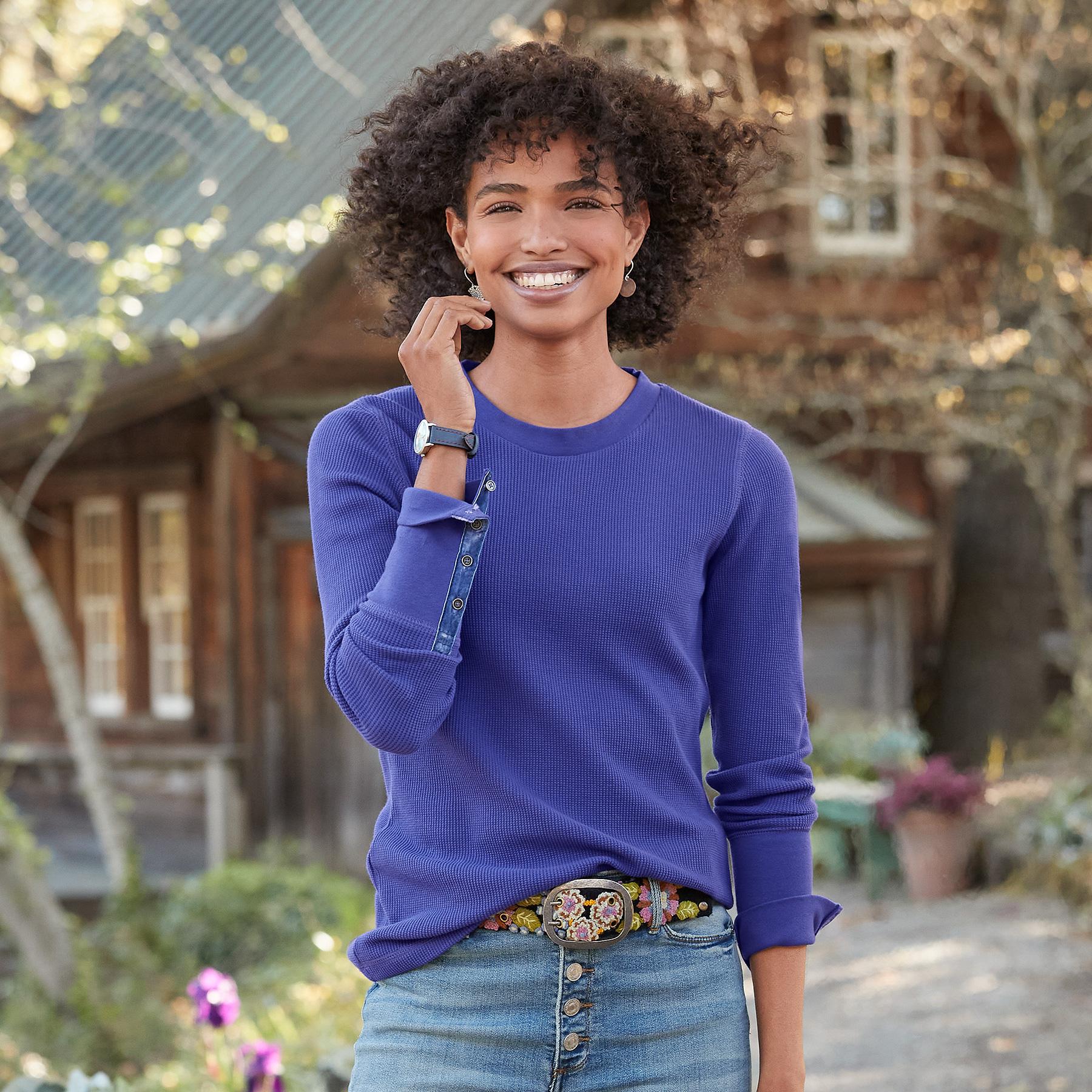 Crewneck Thermal, Petite