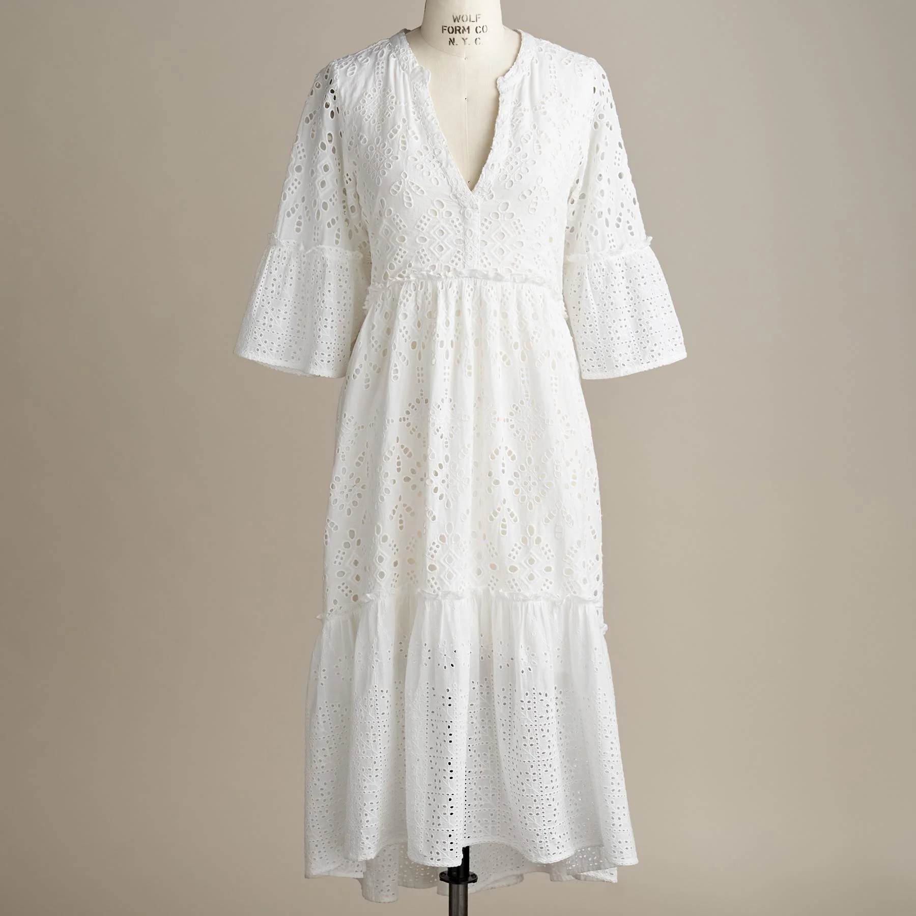 Selma Eyelet Dress Petite