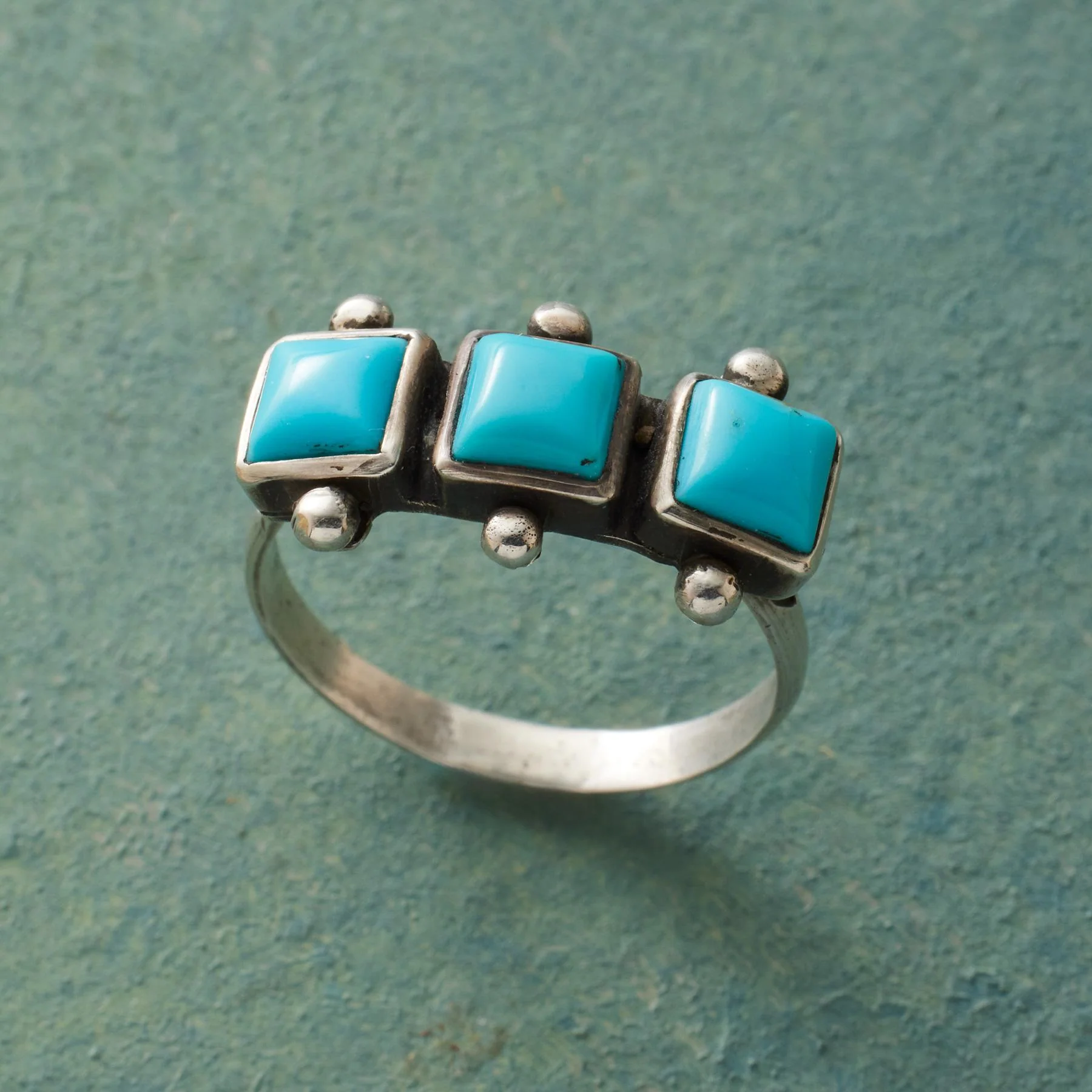 Three In Turquoise Ring