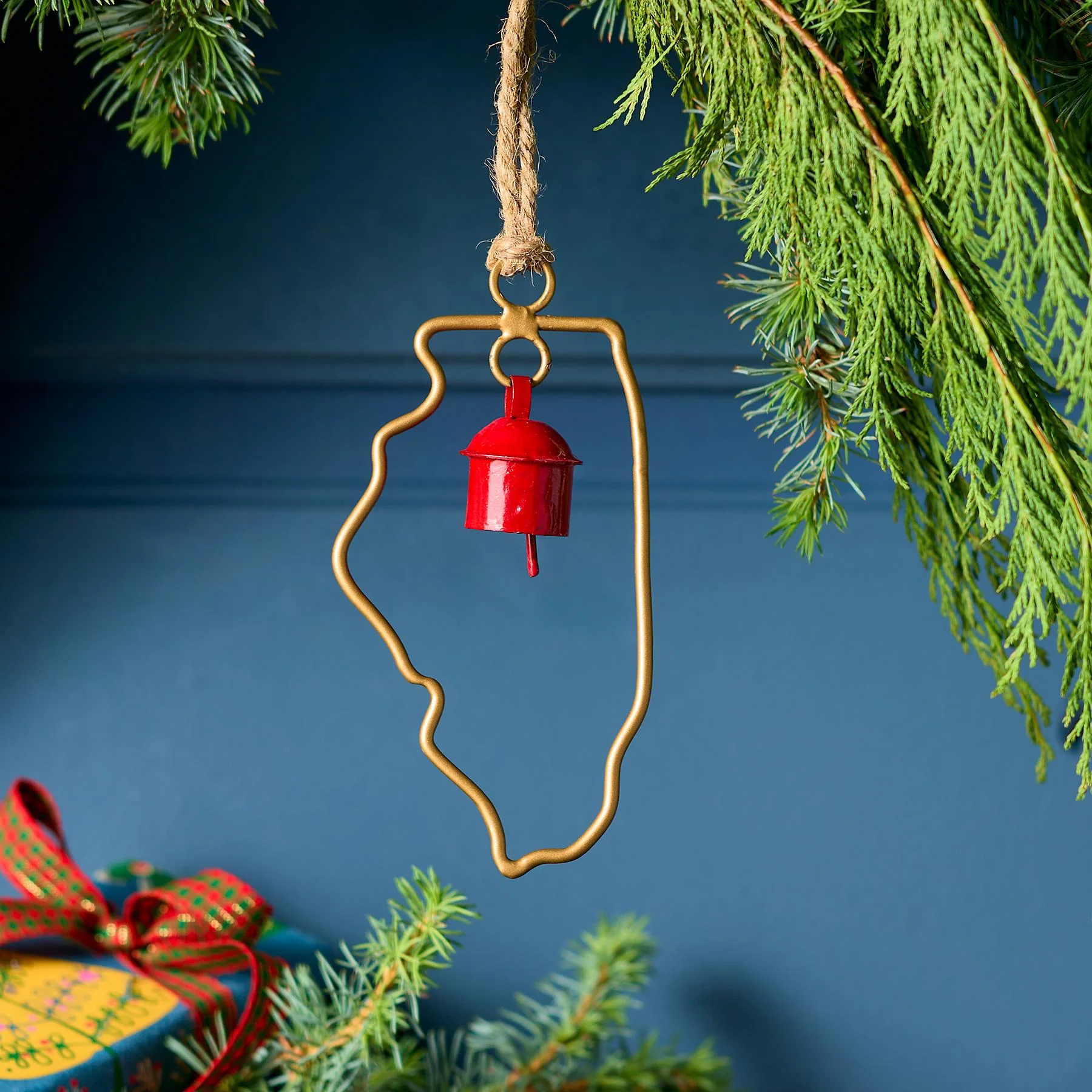 State Bell Ornament